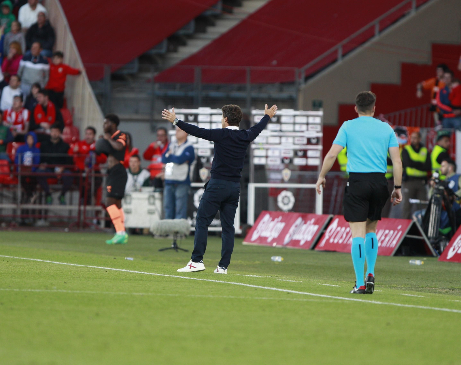 Fotogalería del partido de la Liga Santander, U.D. Almería-Valencia
