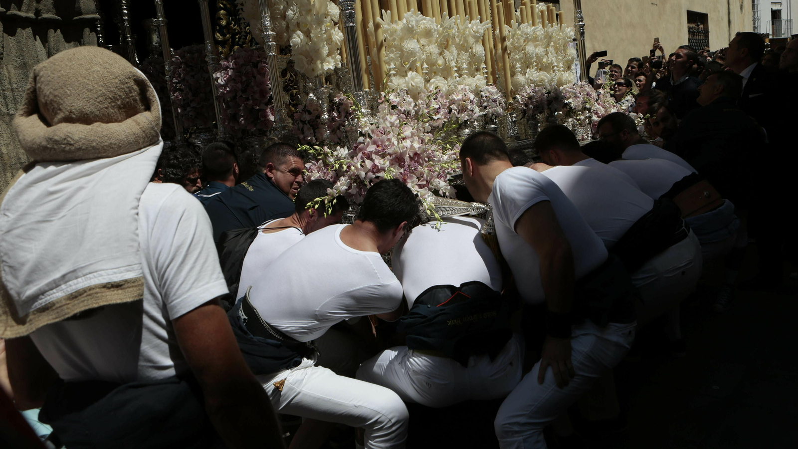 Las imágenes de la Hermandad de San Esteban