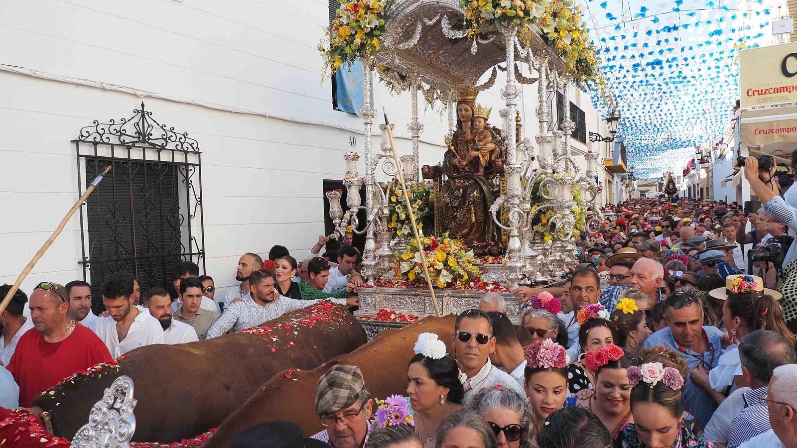 La Virgen de la Bella por las calles de Lepe, este sábado