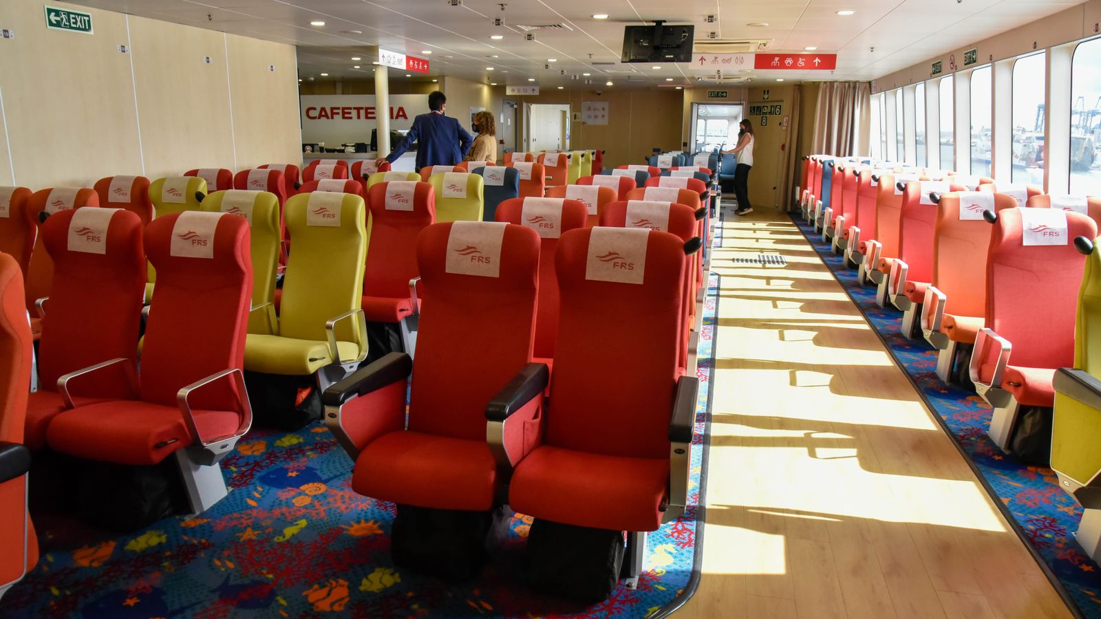 Las fotos de la inaguración del Ferry Levante Jet