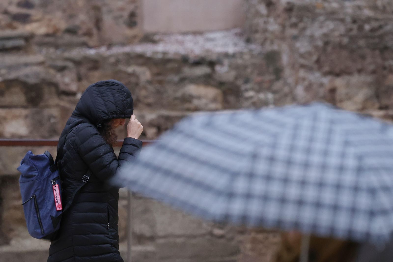 Las imágenes de la lluvia de la borrasca Karlotta en Málaga Las imágenes de la lluvia de la borrasca Karlotta en Málaga
