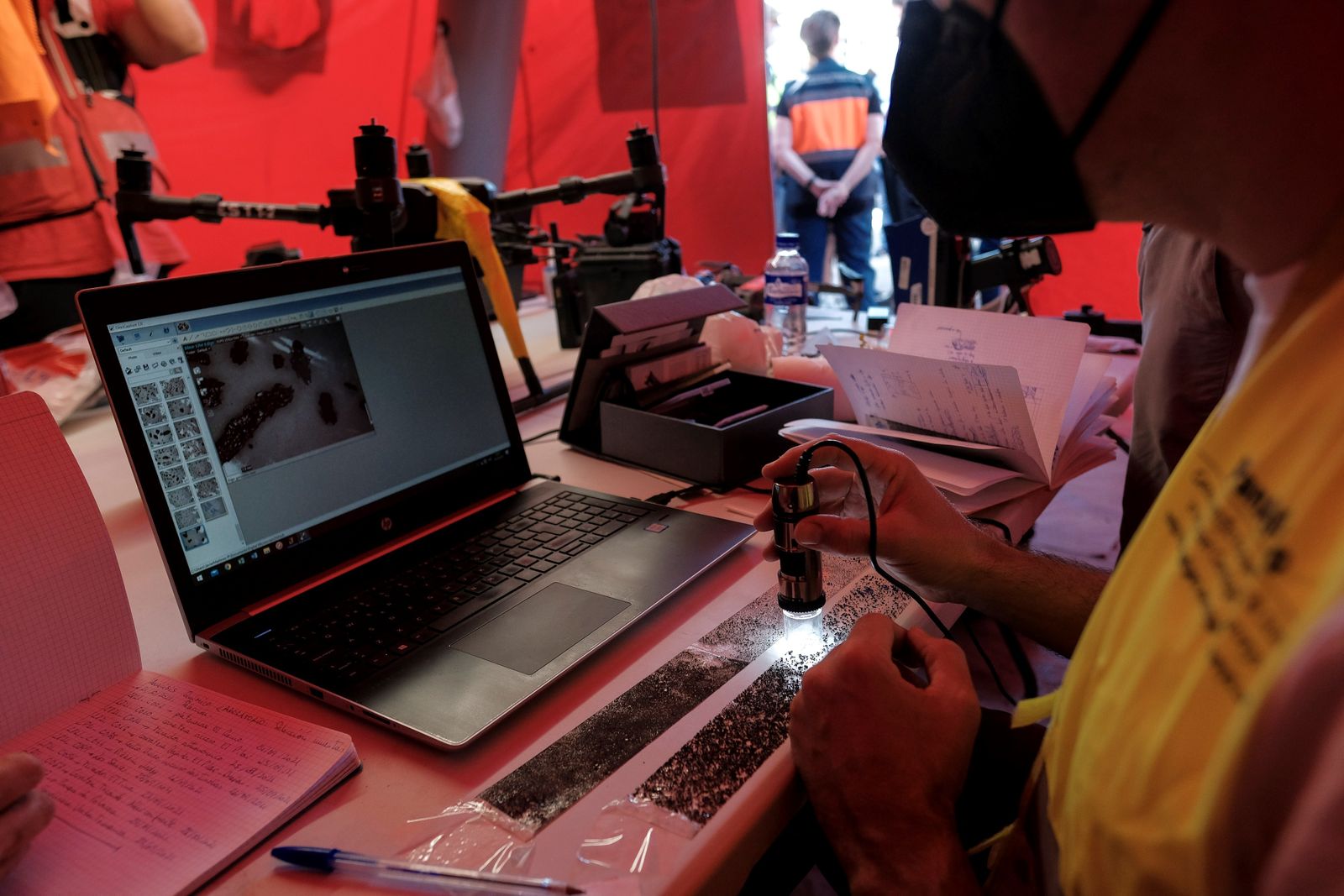 Las mediciones de la erupción volcánica en La Palma, en imágenes