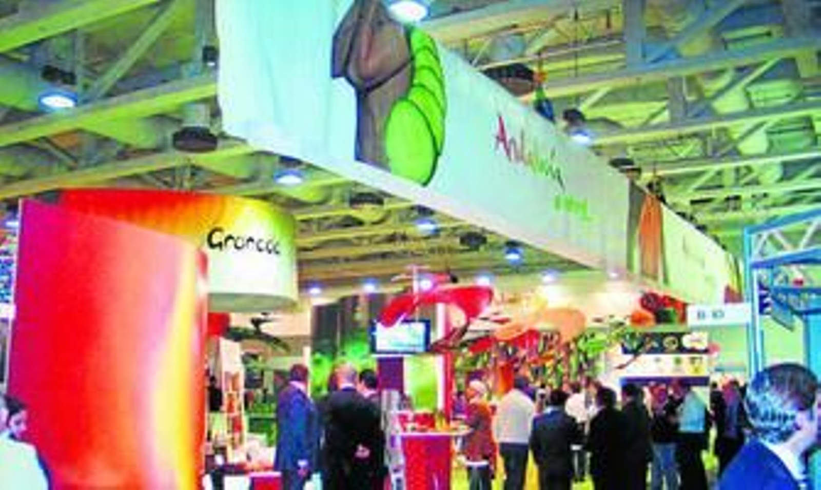 Pabellón de Andalucía en la feria alemana de Fruit Logística.