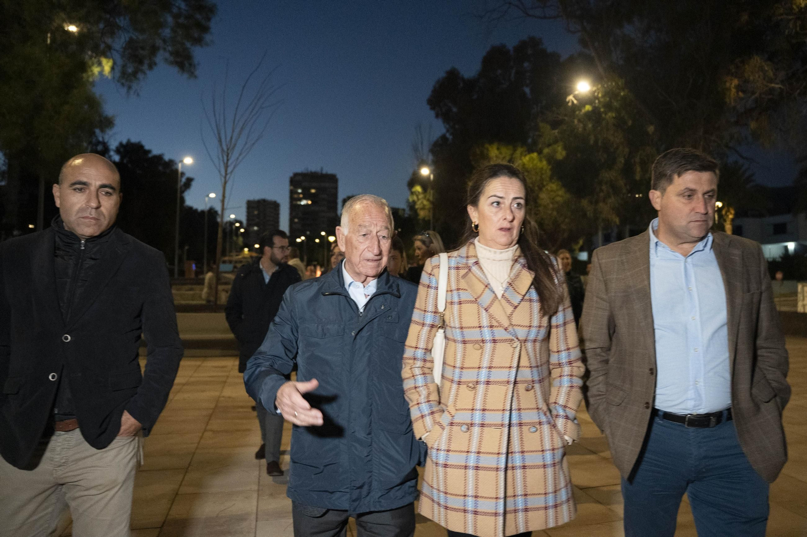 Las imágenes de la inauguración de la primera fase de la adecuación de la Rambla San Antonio de Aguadulce