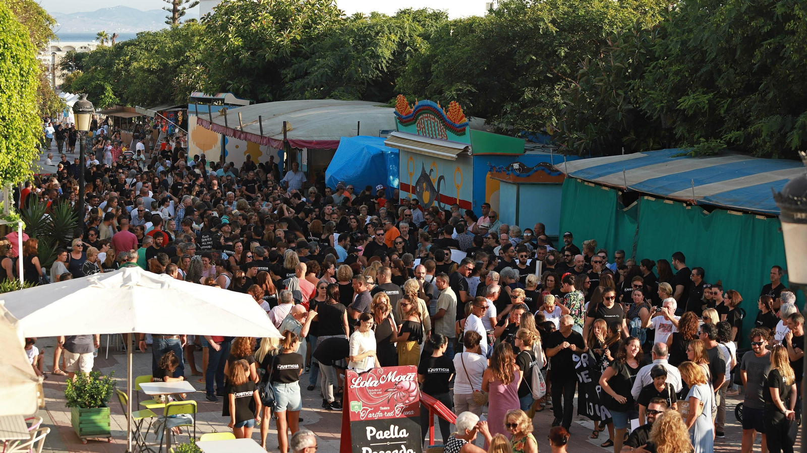 Manifestación por los 8 de Tarifa