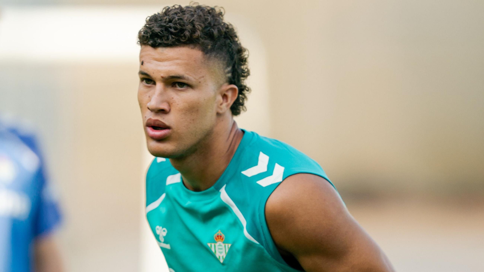 Nelson Deossa entrenando junto al resto de sus compañeros