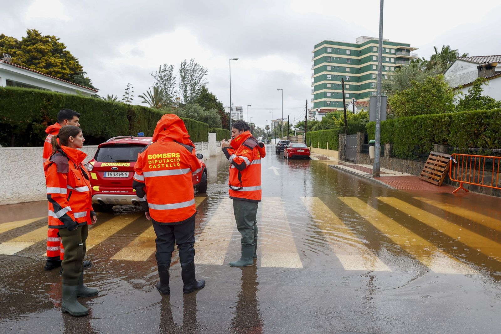 Inundaciones y rescates por la lluvia  que persiste en el centro y este peninsular