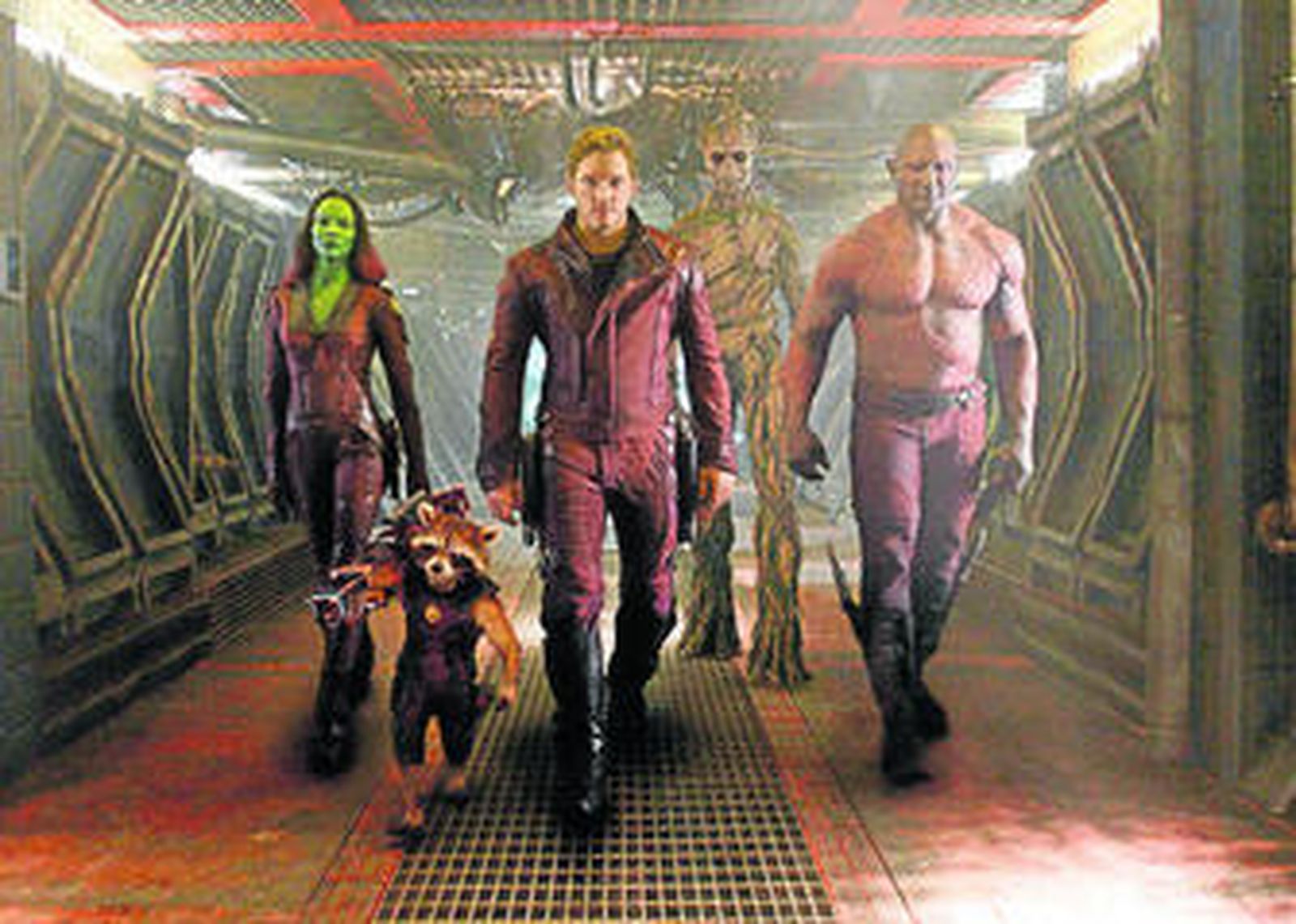 Imagen de la película 'Guardianes de la Galaxia', última producción de Disney inspirada en el cómic de Marvel.