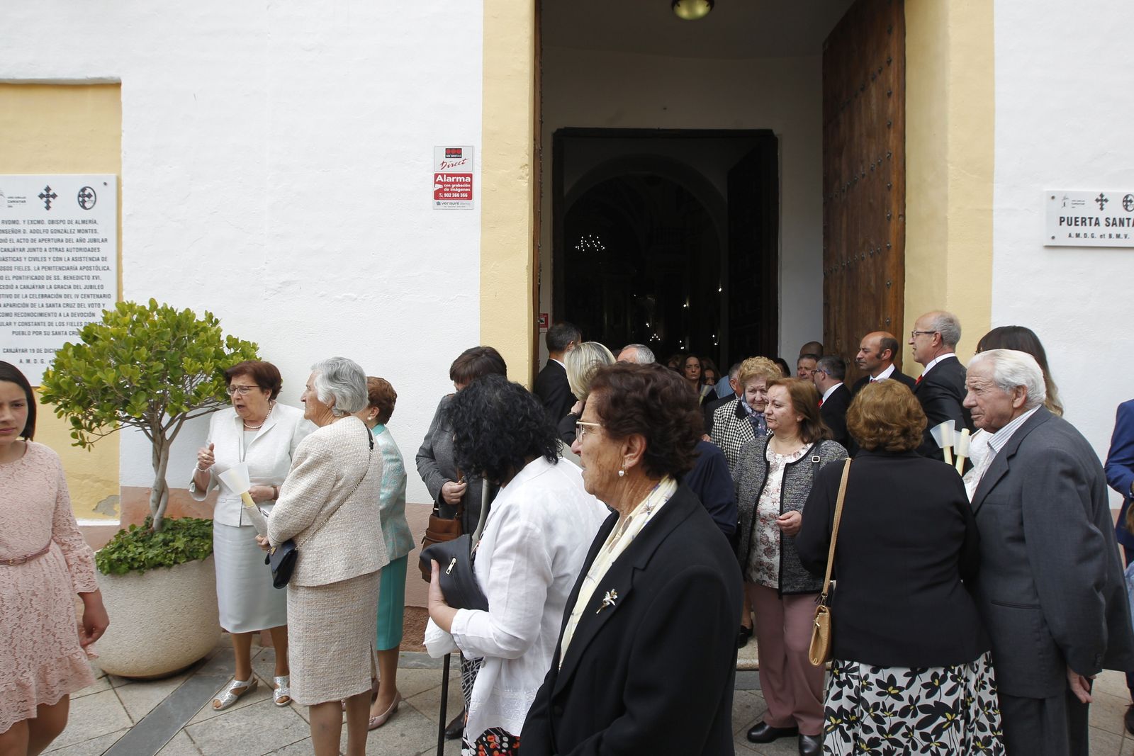 Fotogalería de la Procesión a la Ermita del Cerro de San Blas. Fiestas de Canjáyar.