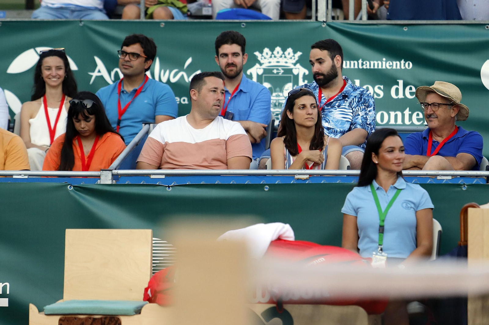 Copa del Rey de Tenis. Imágenes del gran ambiente en las semifinales