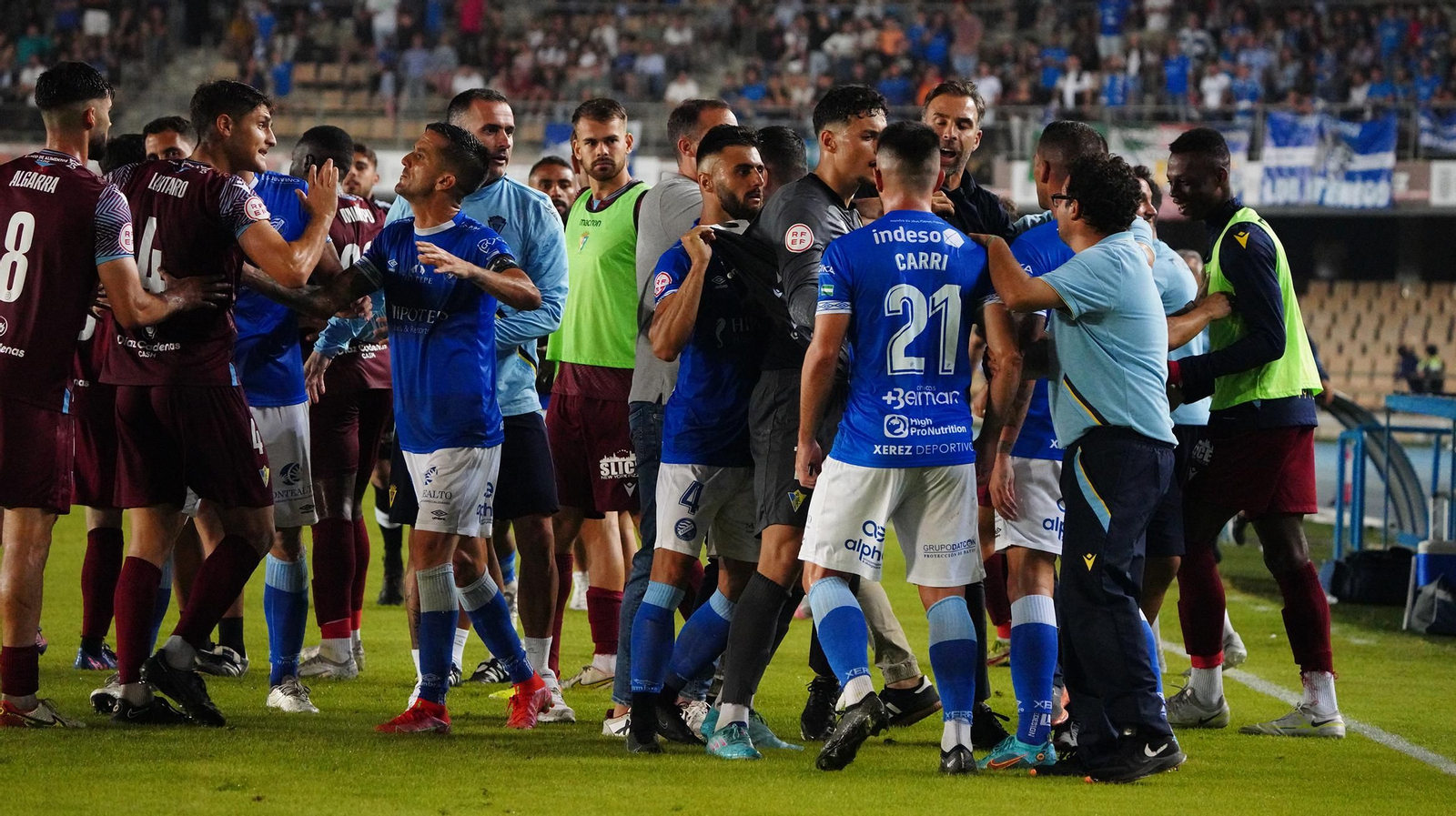 Xerez DFC - Cádiz Mirandilla (1-1)