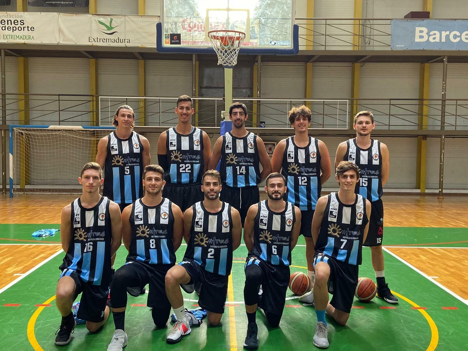 Los jugadores de la ULB que tomaron parte en el primer encuentro