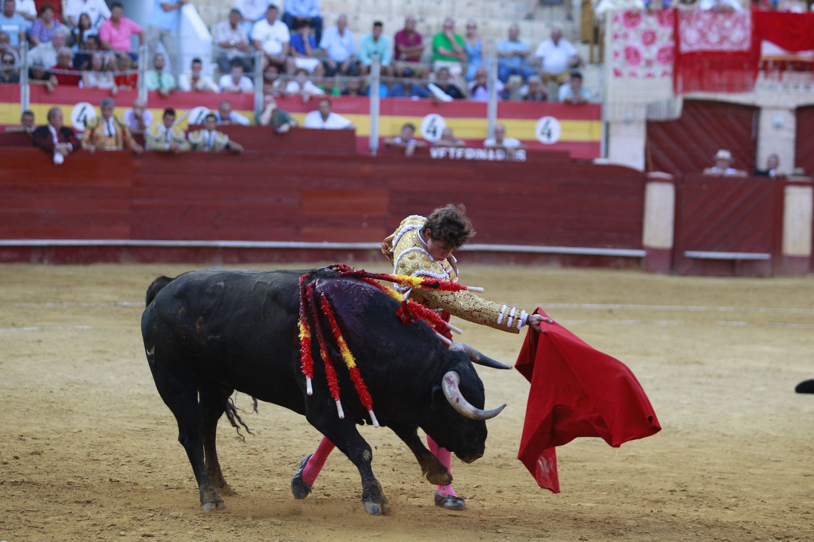 Imágenes de la corrida de toros del jueves en la Feria de Almería 2024