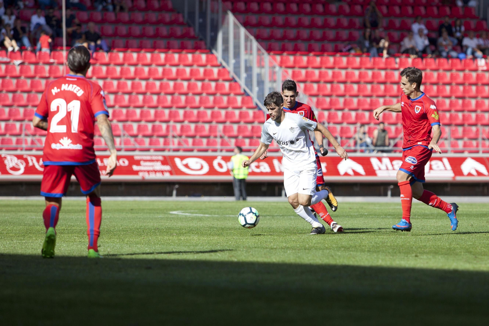 Las imágenes del Numancia-Almería