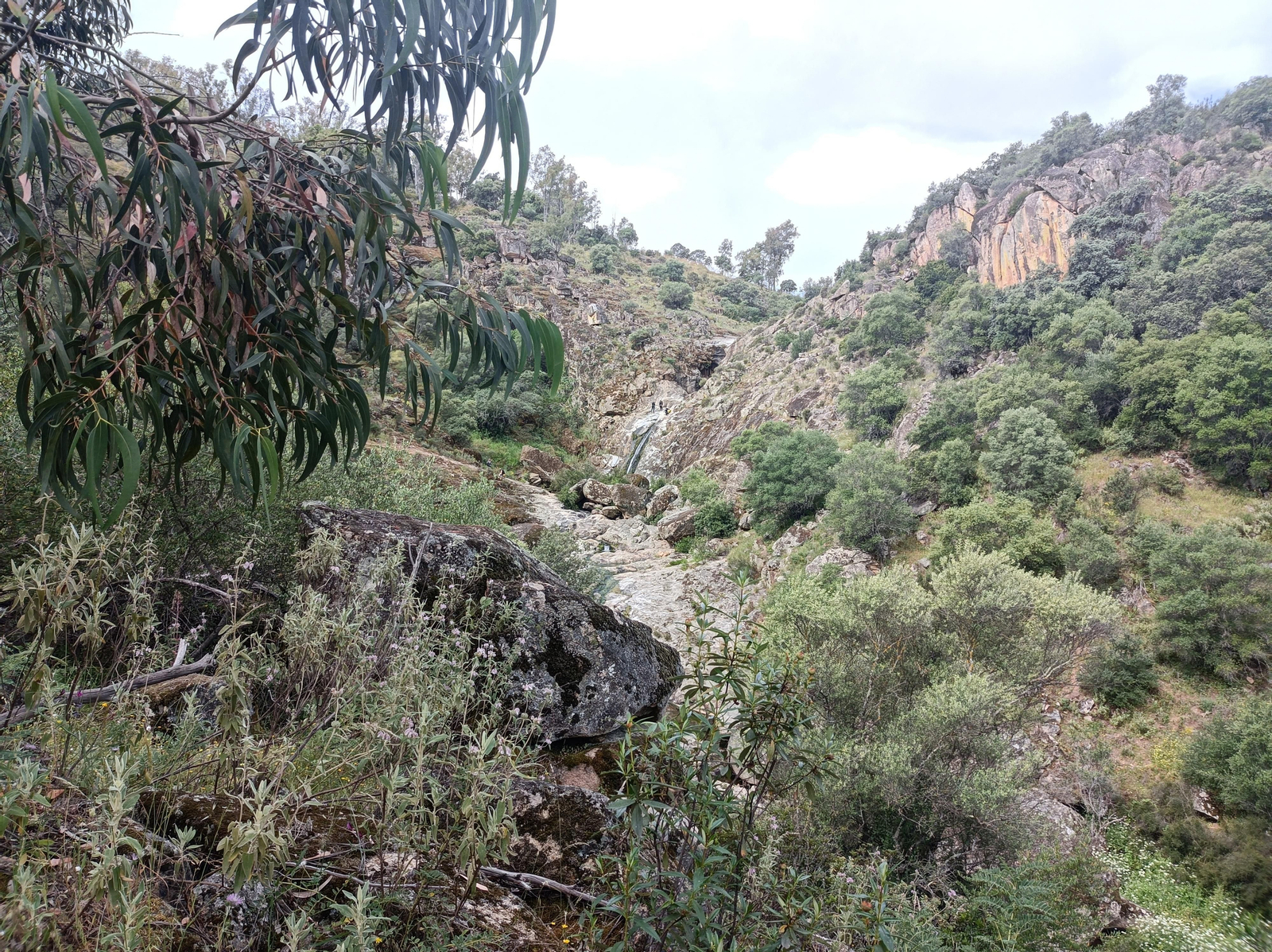 Imágenes de la georruta de El Chorro, en Almadén de la Plata