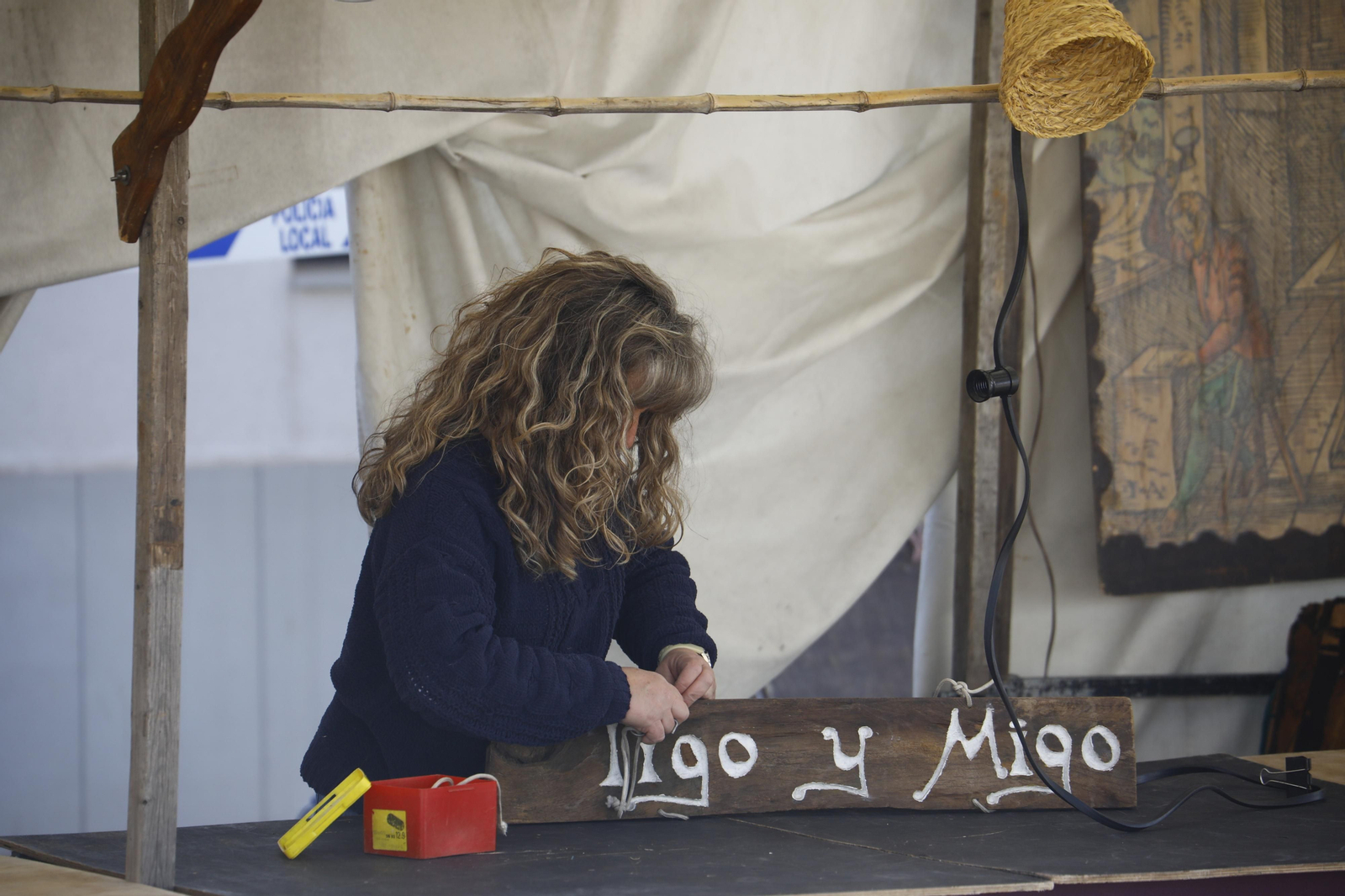 Así son los preparativos del Mercado Renacentista de Córdoba