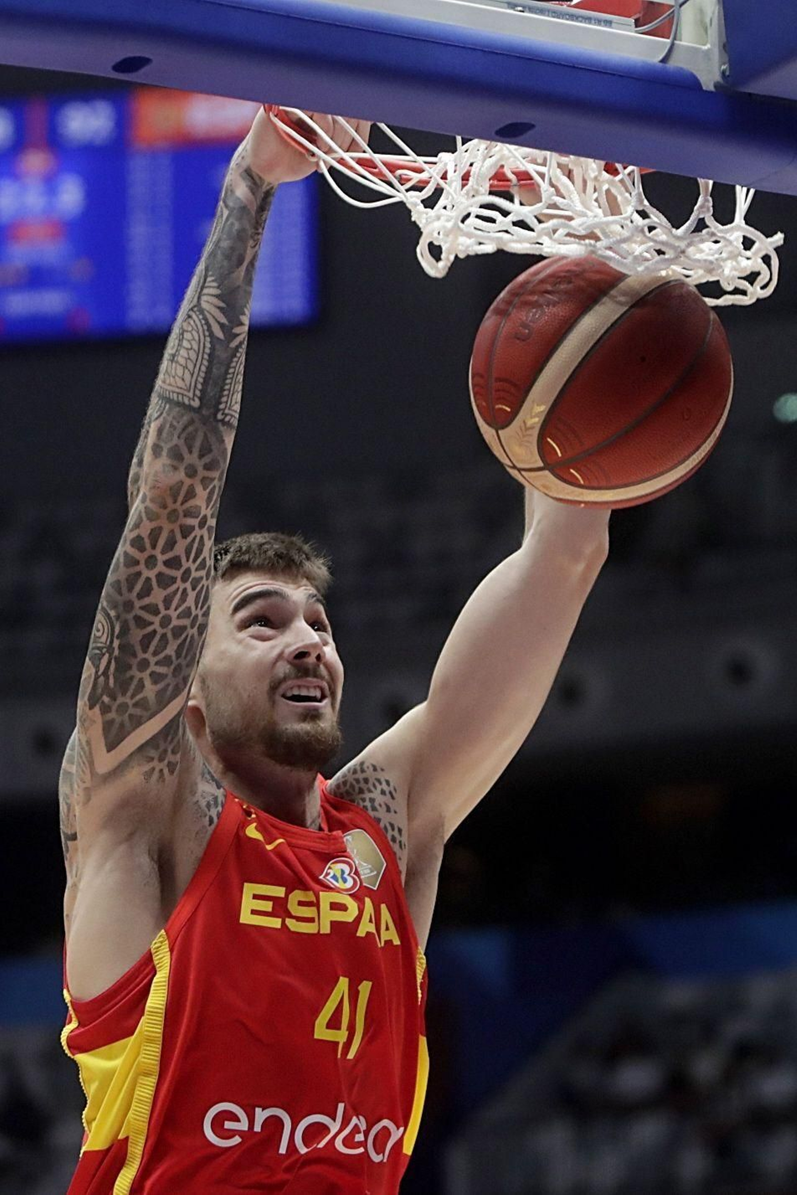 Las fotos del Brasil - España de baloncesto