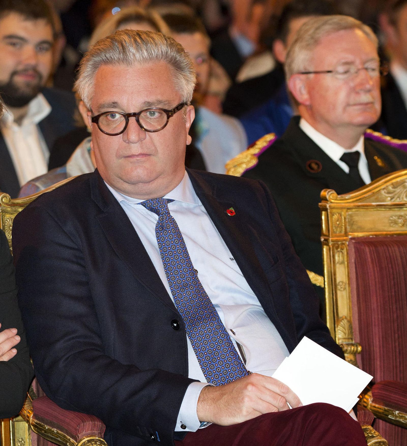 Laurent de Bélgica se salta la agenda oficial, como siempre