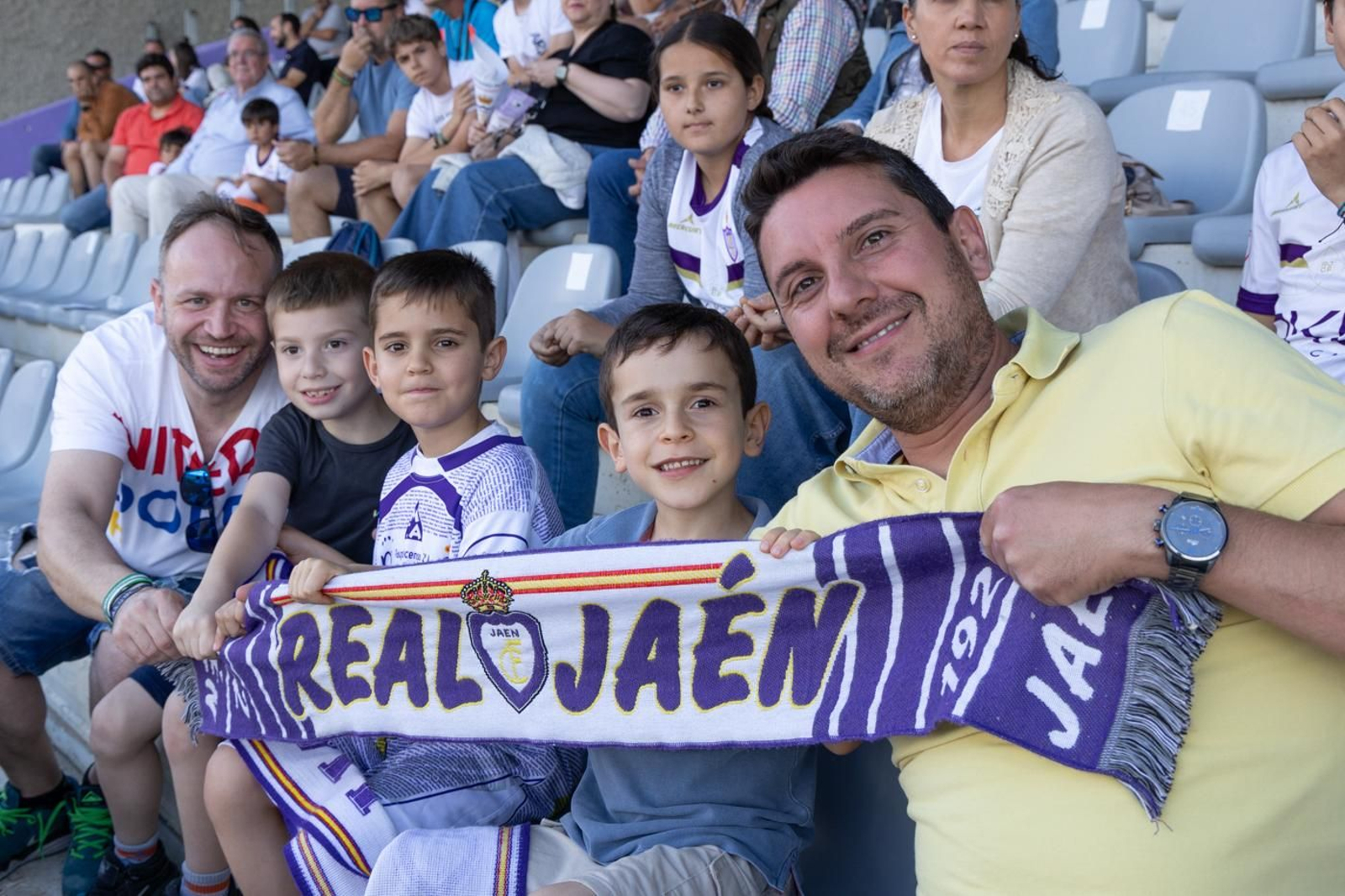 La afición del Real Jaén, su principal valor, en imágenes
