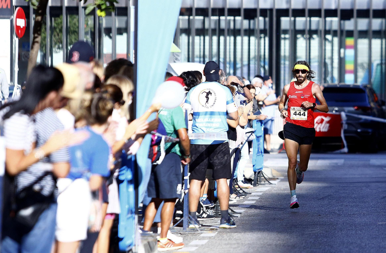 Las fotos de la primera carrera urbana en Málaga tras la pandemia Las fotos de la primera carrera urbana en Málaga tras la pandemia