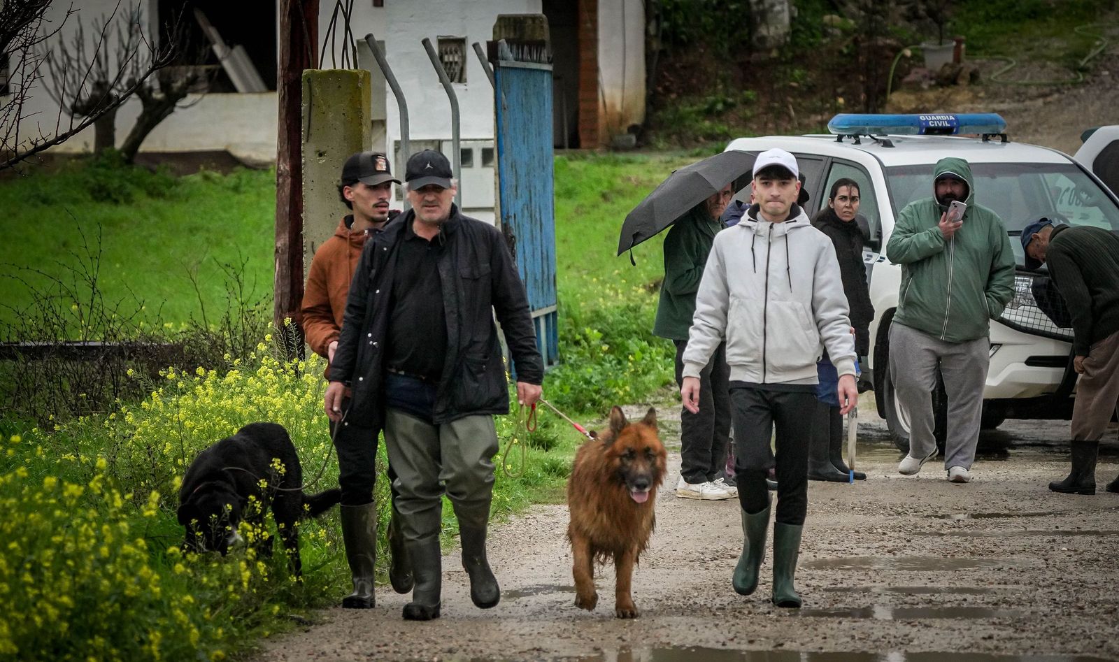 Imágenes de las graves consecuencias de la crecida del rio Guadalete en la zona rural de Jerez