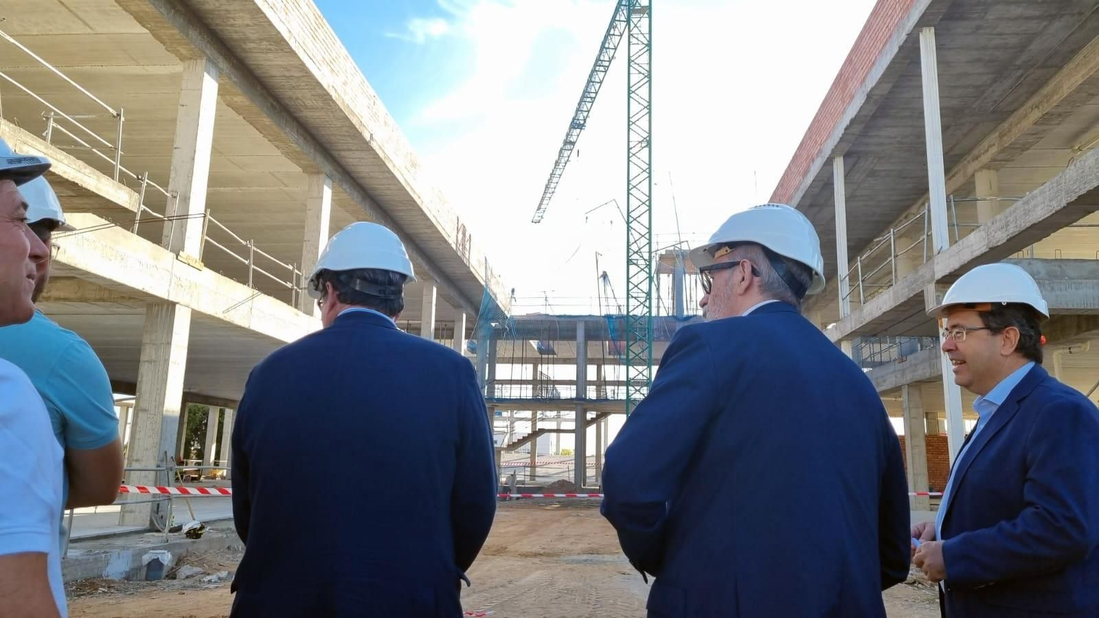 Así marchan las obras del segundo aulario Carmelo García Barroso en el Campus de Jerez de la UCA