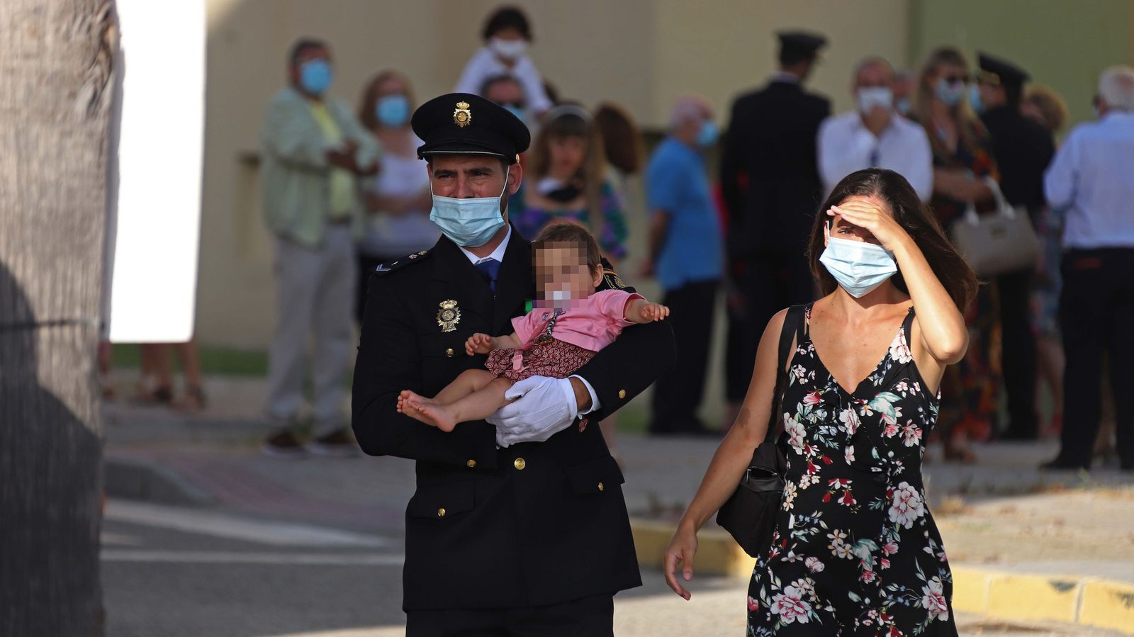 Acto de jura de cargo de la XXXIV promoción de Policía Nacional en La Línea