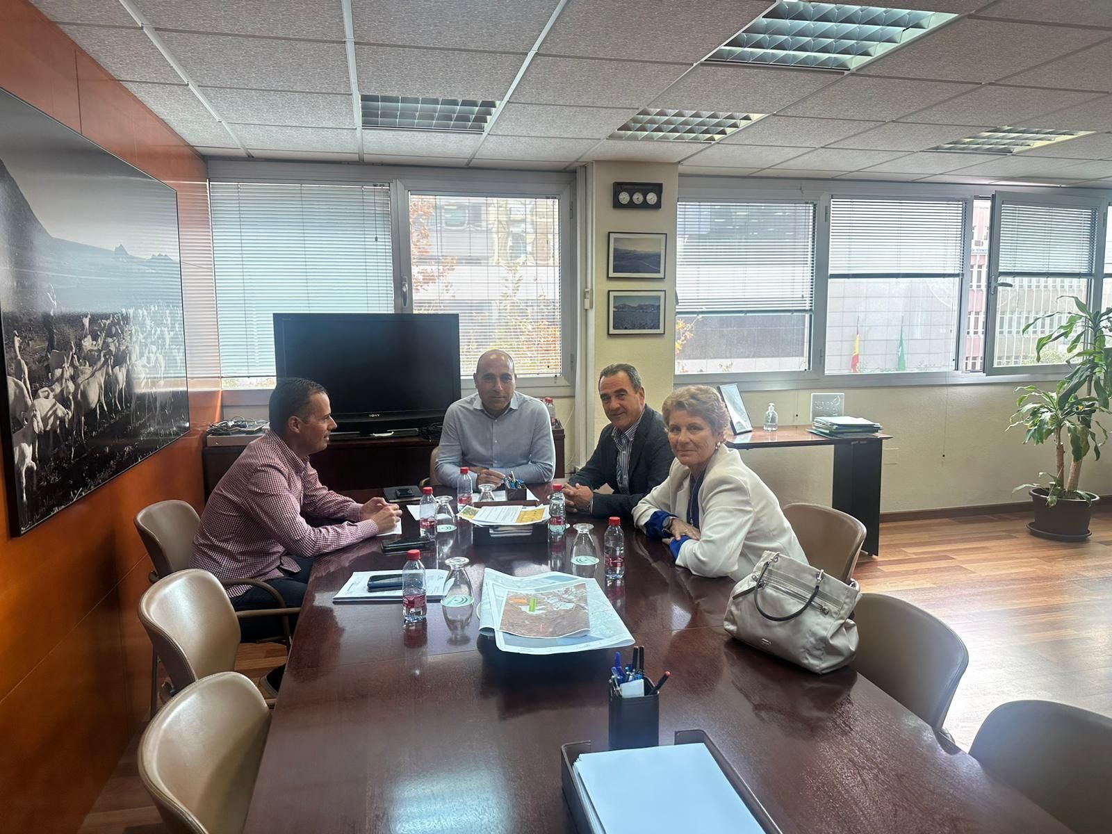 Reunión con el delegado de Agricultura.