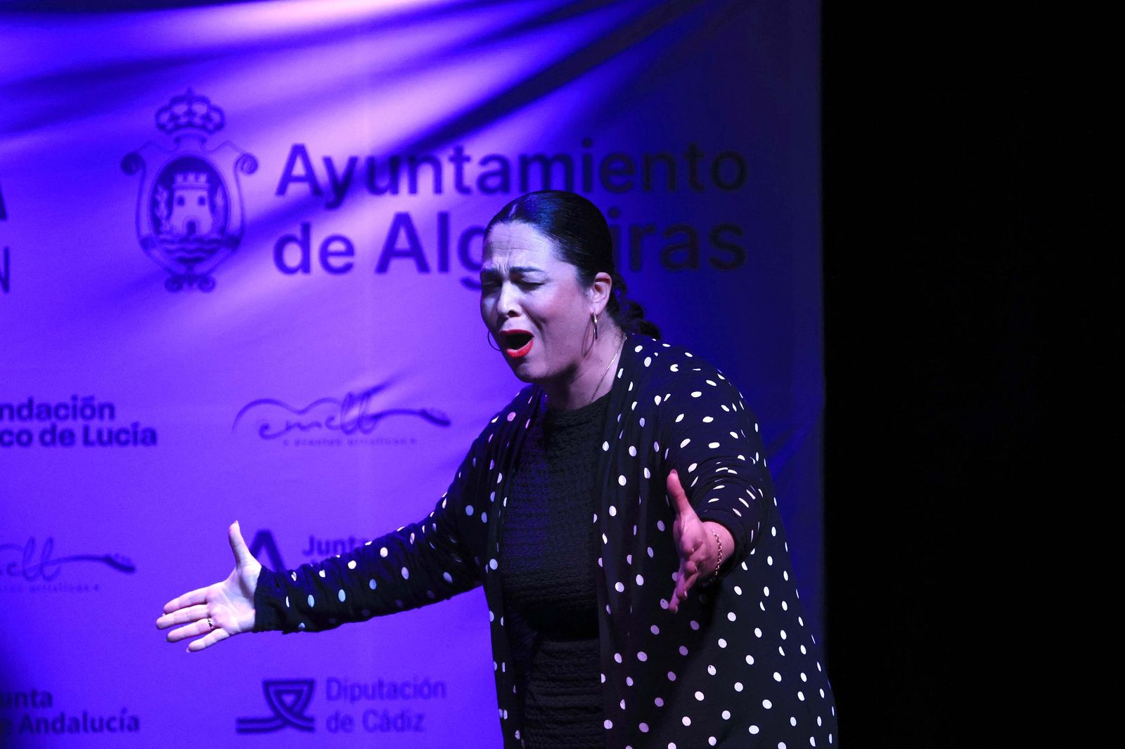 Fotos del espectáculo "Para ti, Paco" de Noelia Sabarea en Algeciras