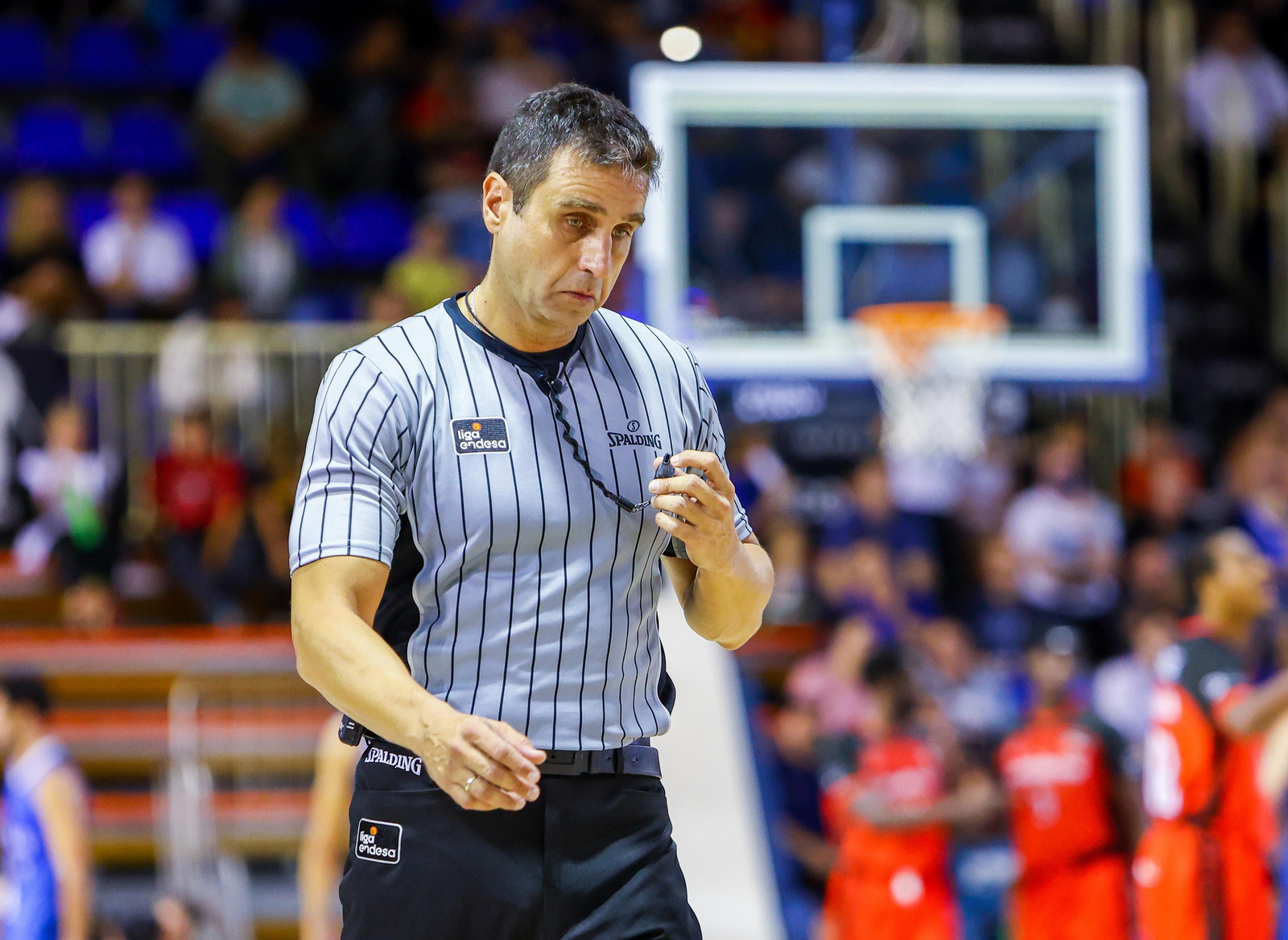 Carlos Peruga, principal de Barcelona-Unicaja Carlos Peruga, principal de Barcelona-Unicaja