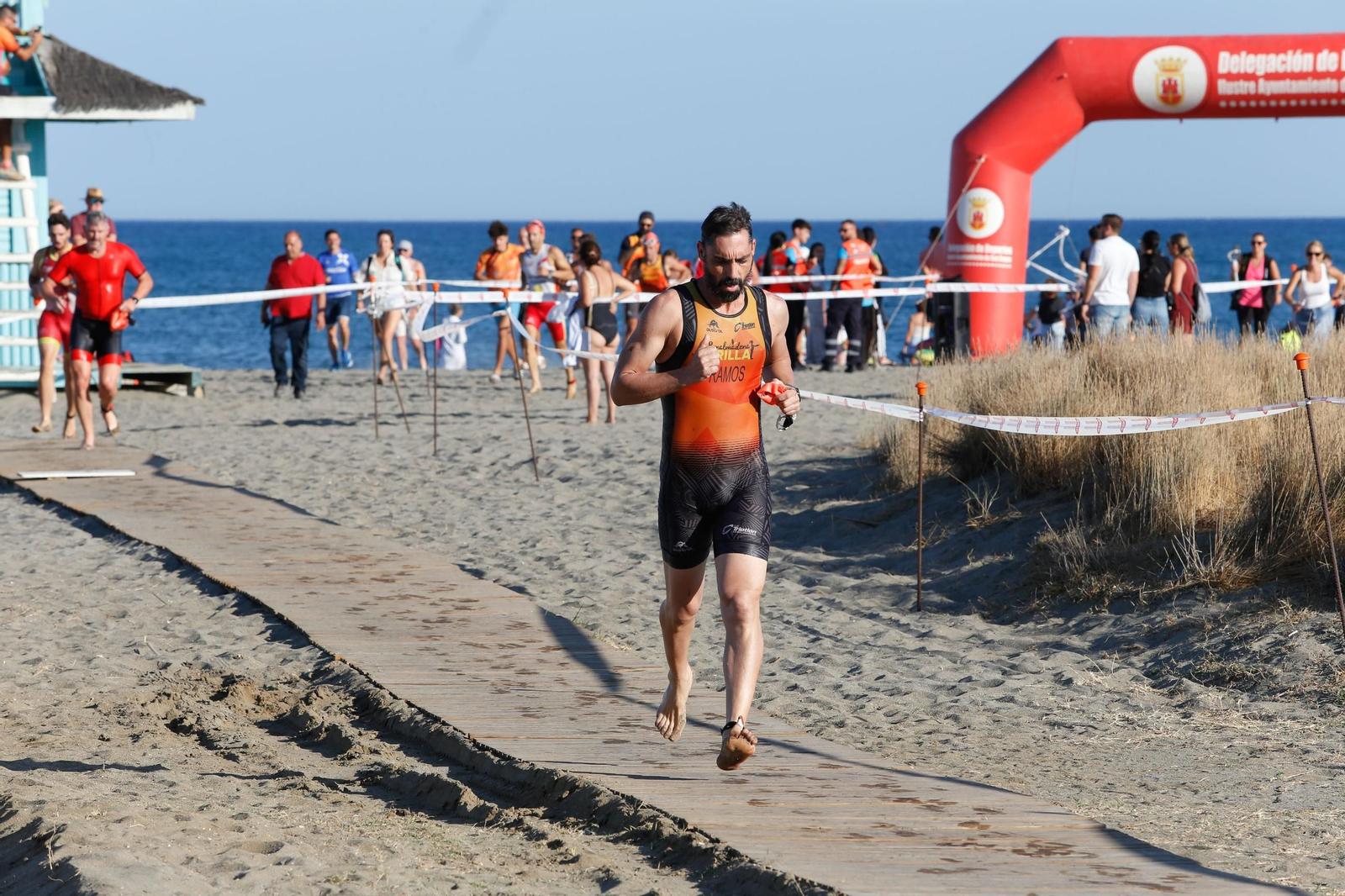 Las fotos de la primera jornada del X Triatlón de San Roque