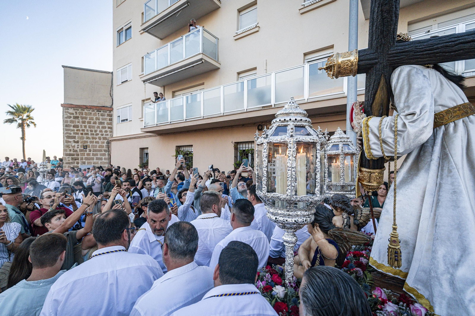 Las imágenes históricas del Nazareno en Puerta Tierra