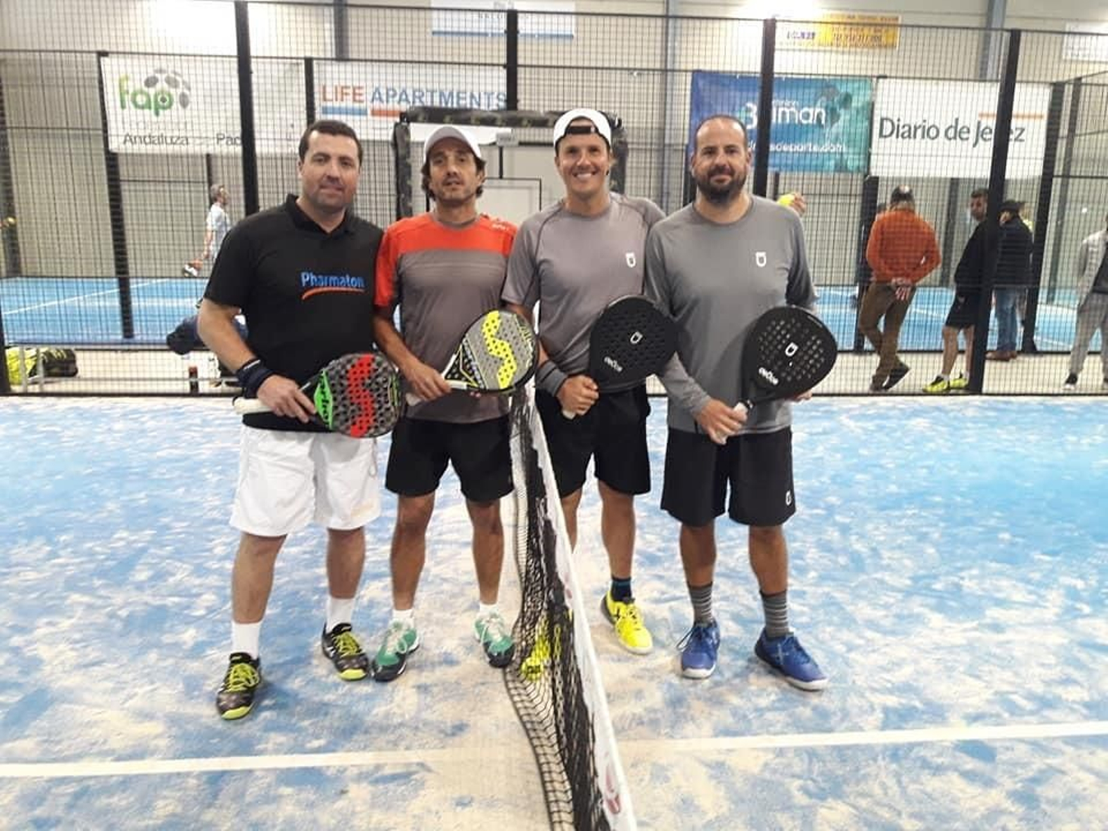 Entrega de trofeos del I Circuito Andaluz de Veteranos de Pádel 'Clínica Beiman' en Pádel Extreme