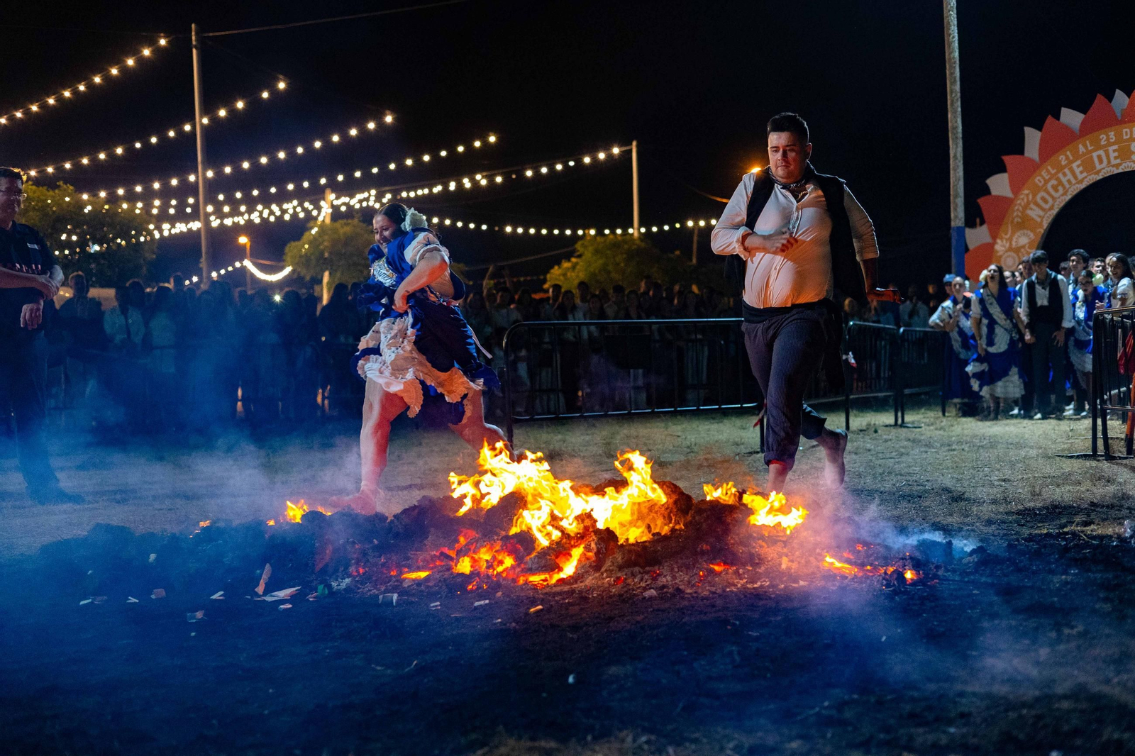 Noche de San Juan en La Casería: las imágenes