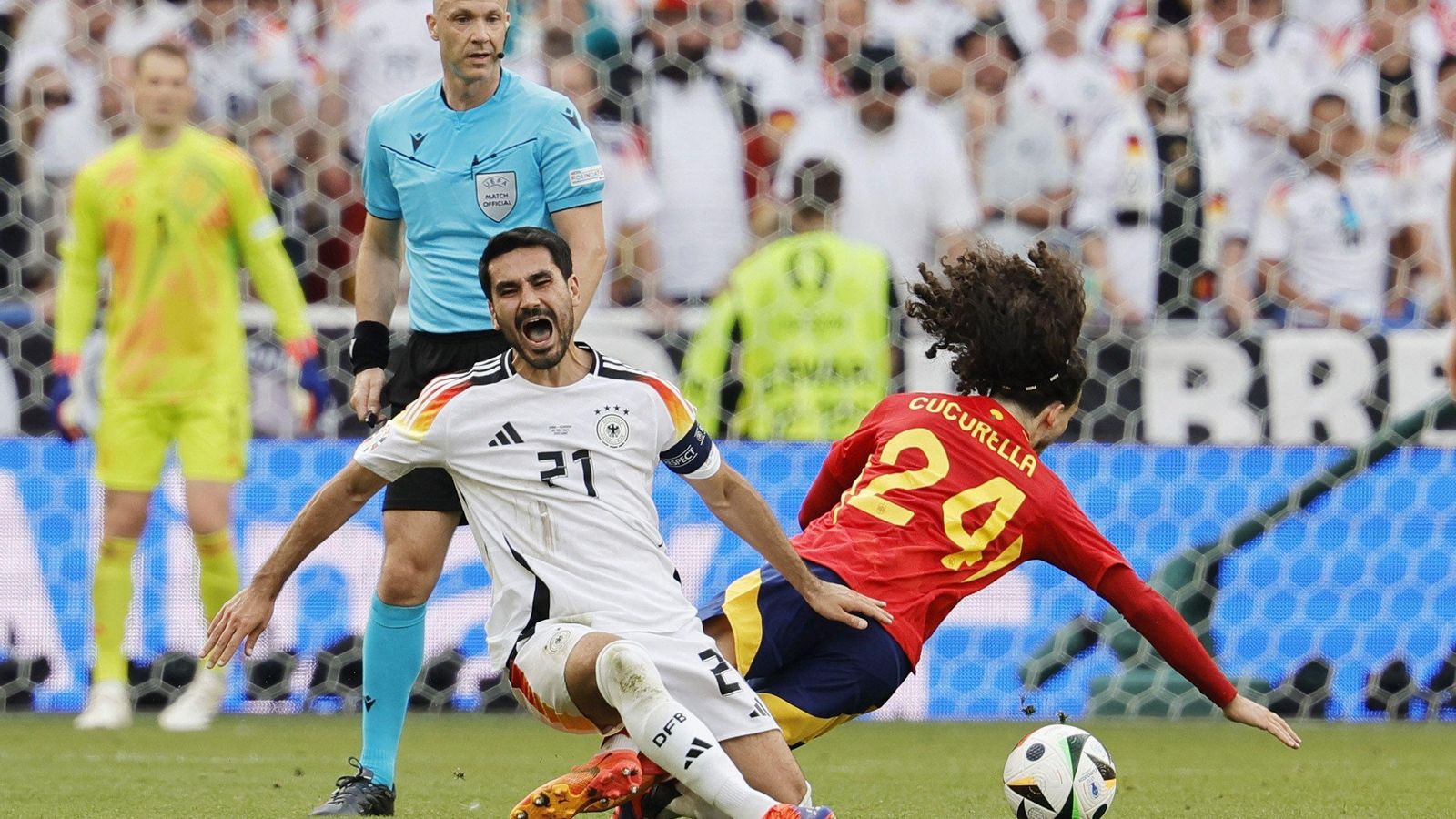 Las mejores fotos del España - Alemania