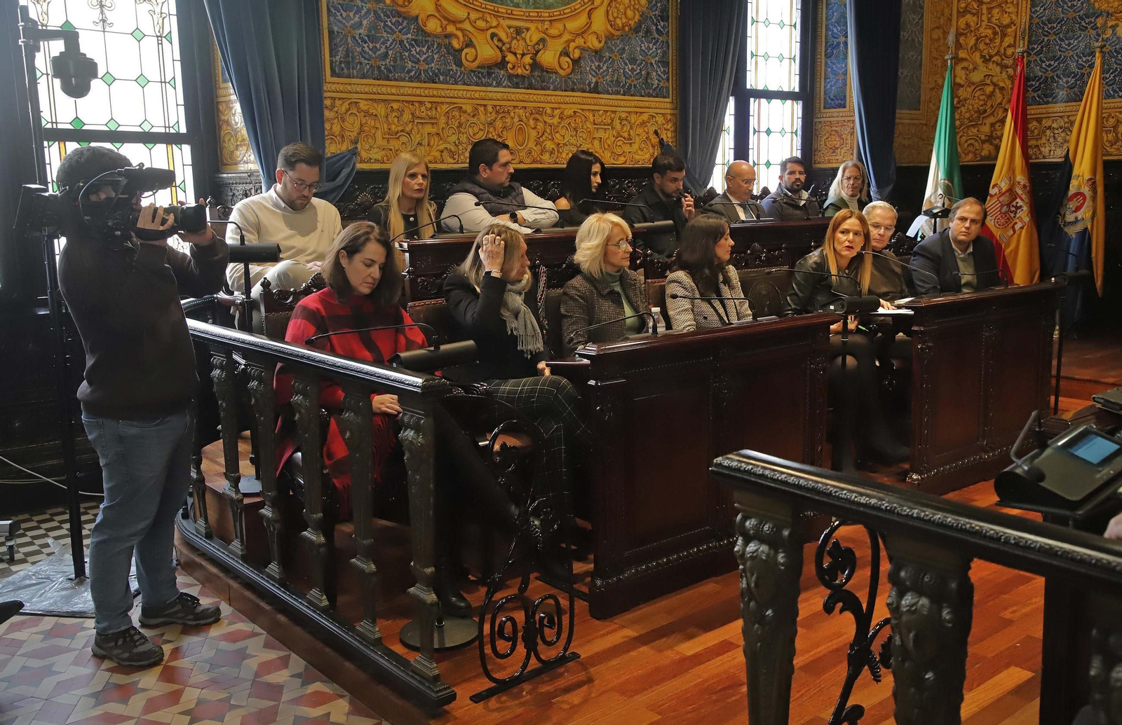 Fotos del Pleno extraordinario del Ayuntamiento de Algeciras