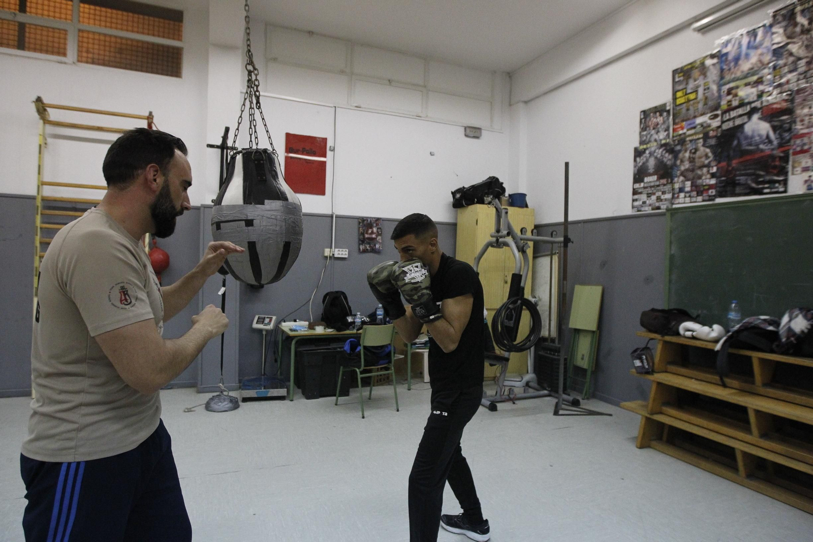 Fotogalería de un entrenamiento de Salvador Barón, el 'Rey Gitano'