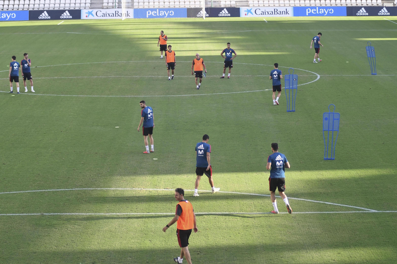 Entrenamiento de la selección sub-21 en El Arcángel