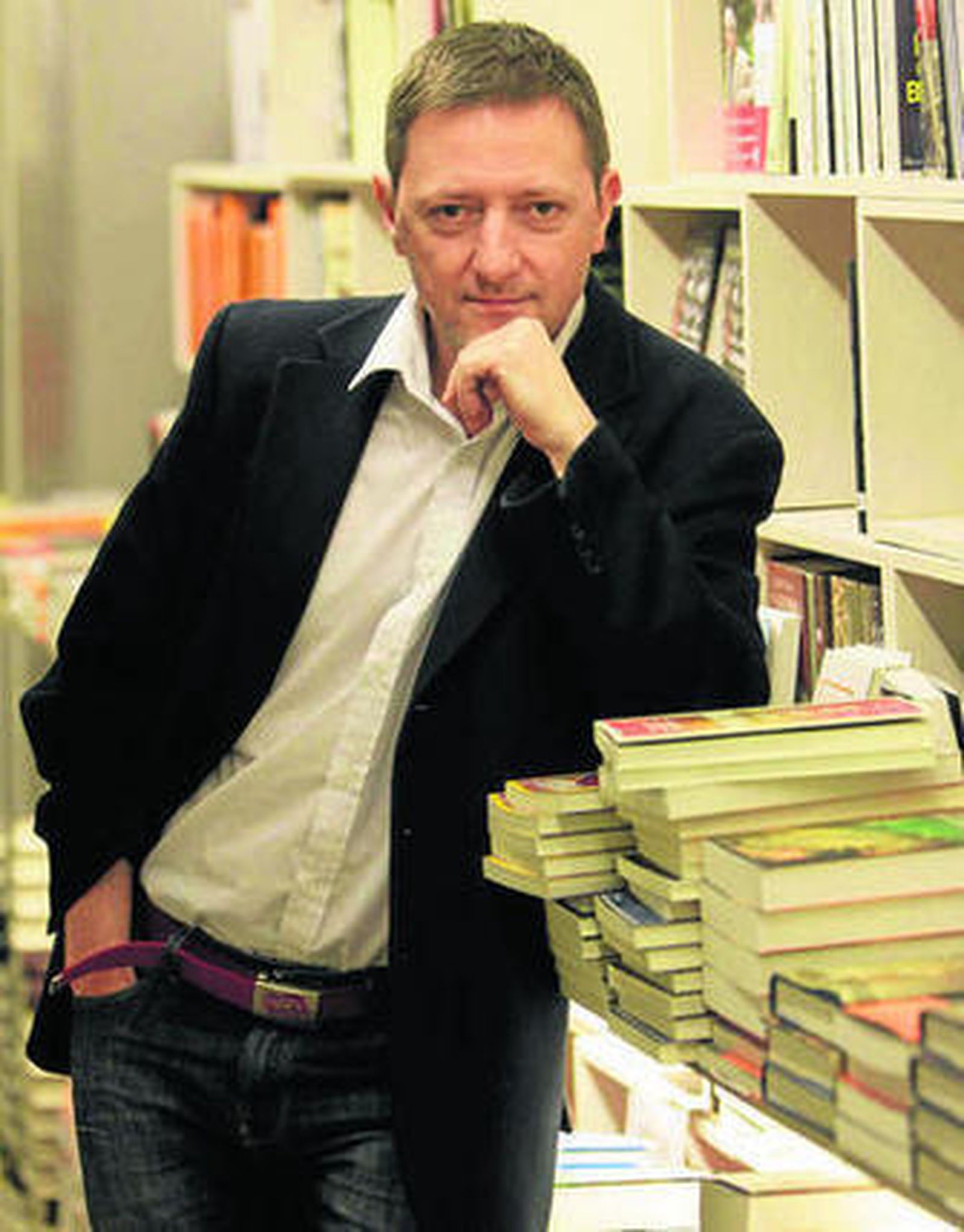 Martínez de Pisón, ayer, en la presentación del libro.