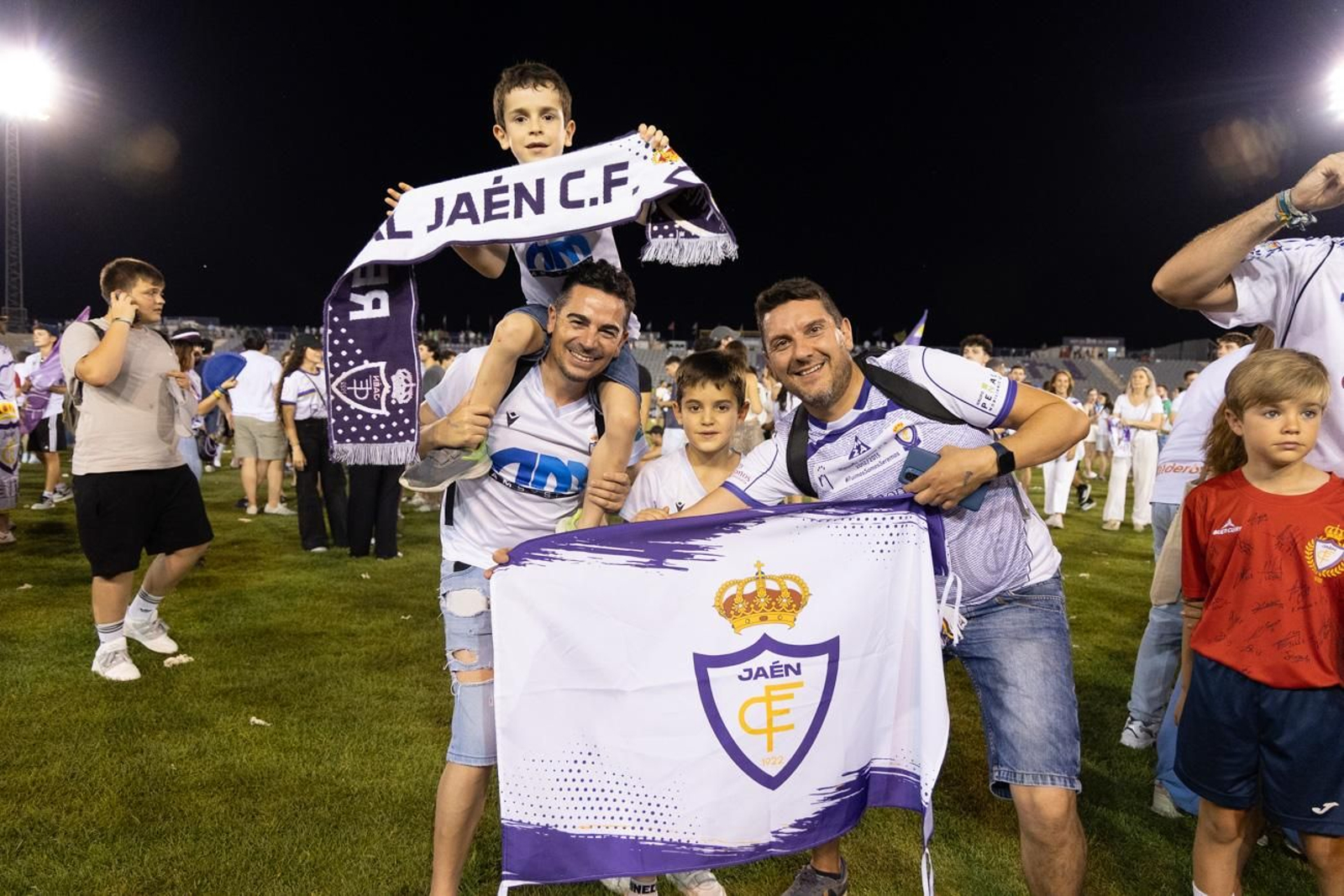 La celebración del Real Jaén.