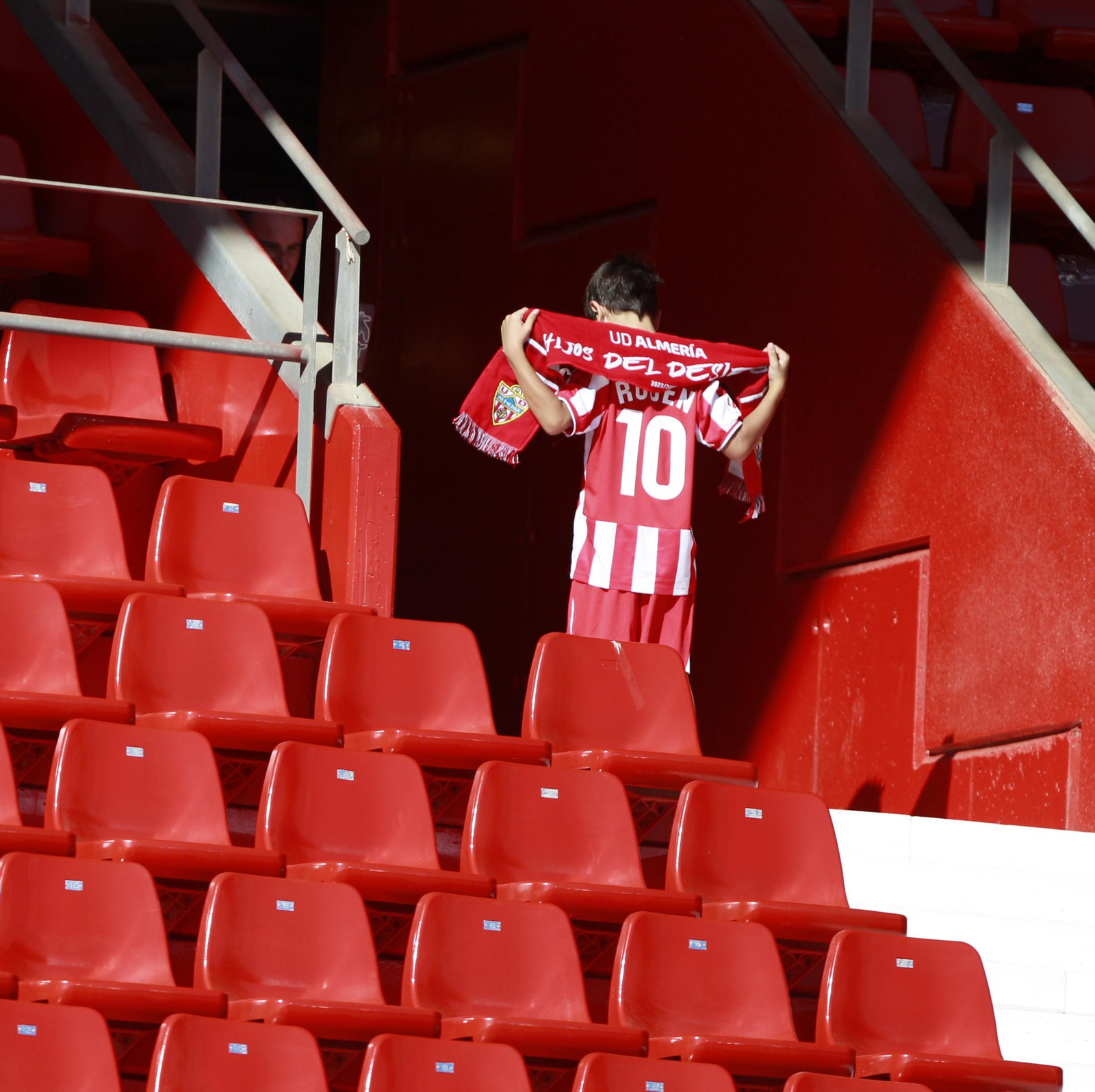 Imágenes del partido U.D. Almería-U.D. Las Palmas