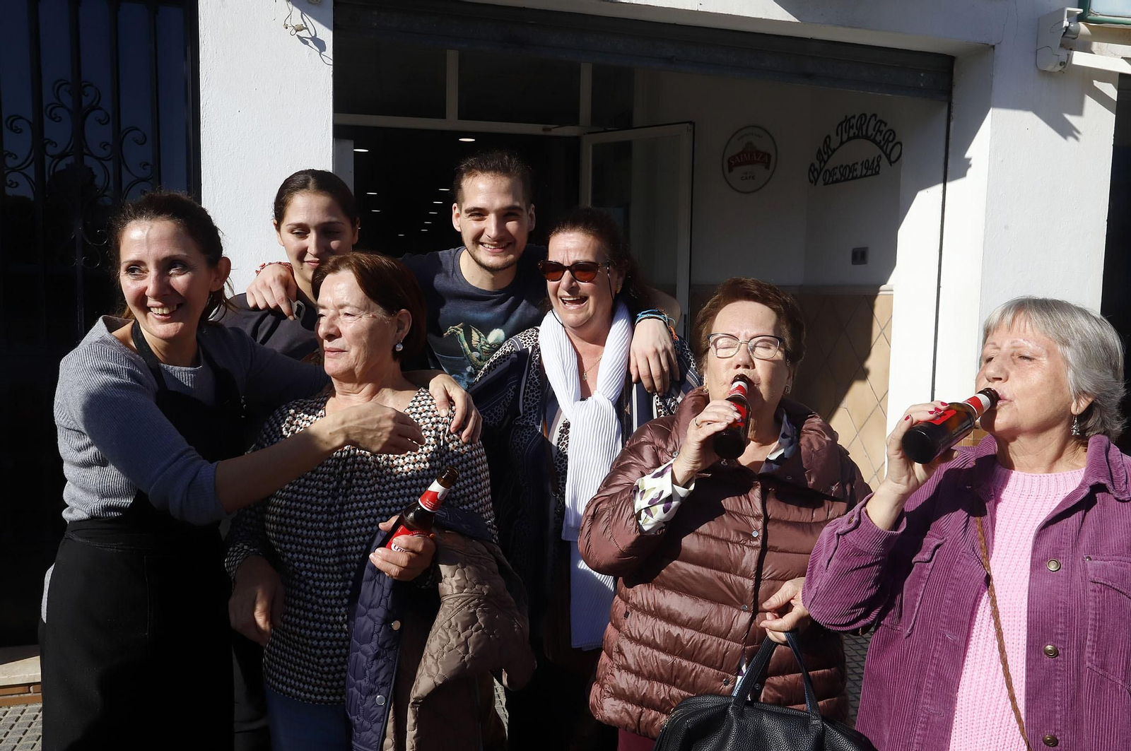 Las mejores imágenes del Gordo de la Lotería en Gibraleón