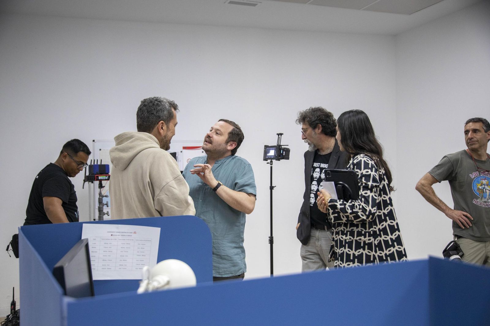 Las imágenes del rodaje del Corto Interferencias en Almería