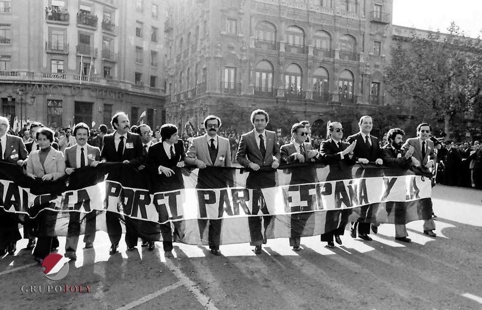 La histórica manifestación del 4 de diciembre de 1977