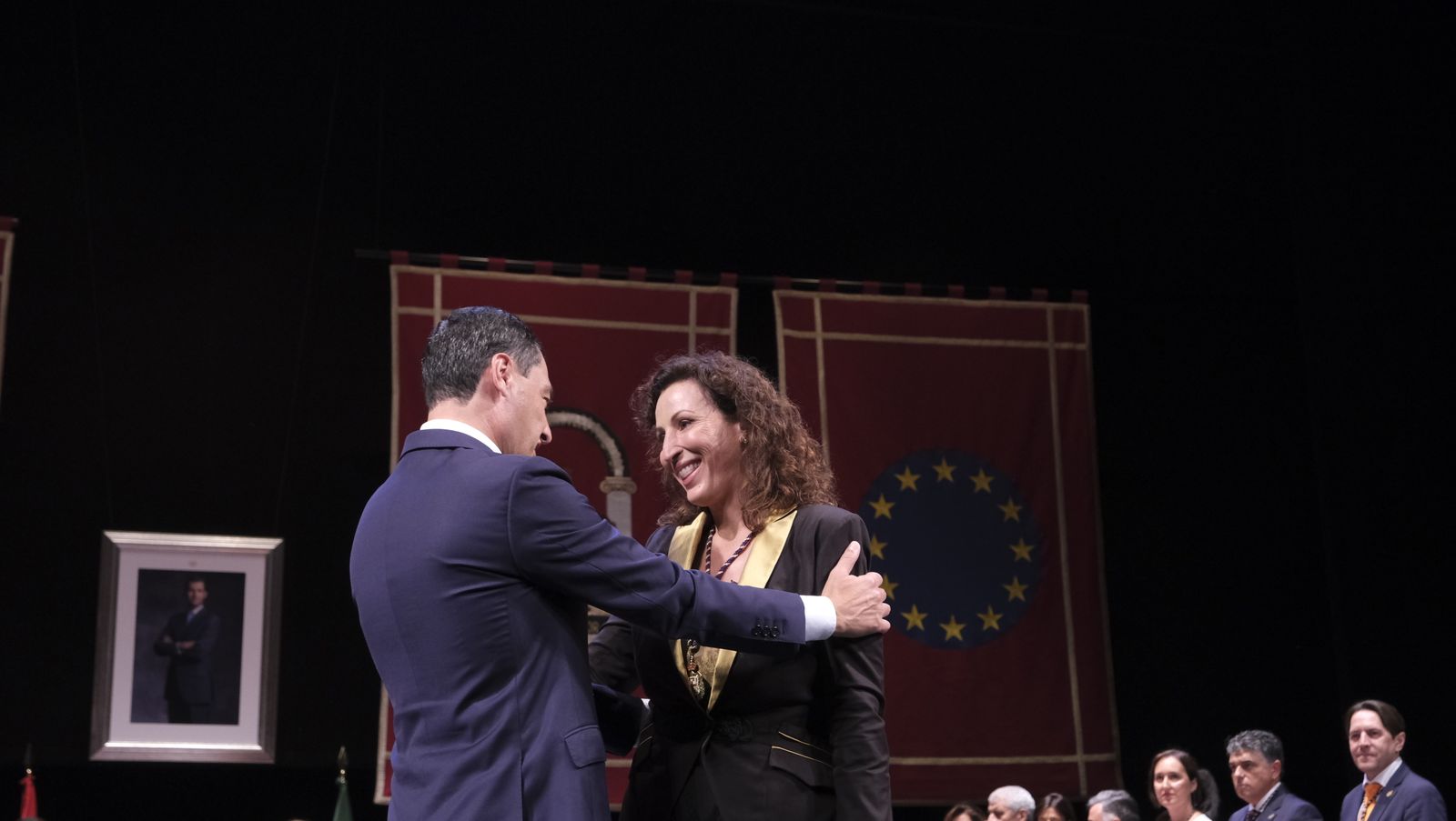 Imágenes de la investidura como Alcaldesa de Almería, de María del Mar Vázquez Agüero