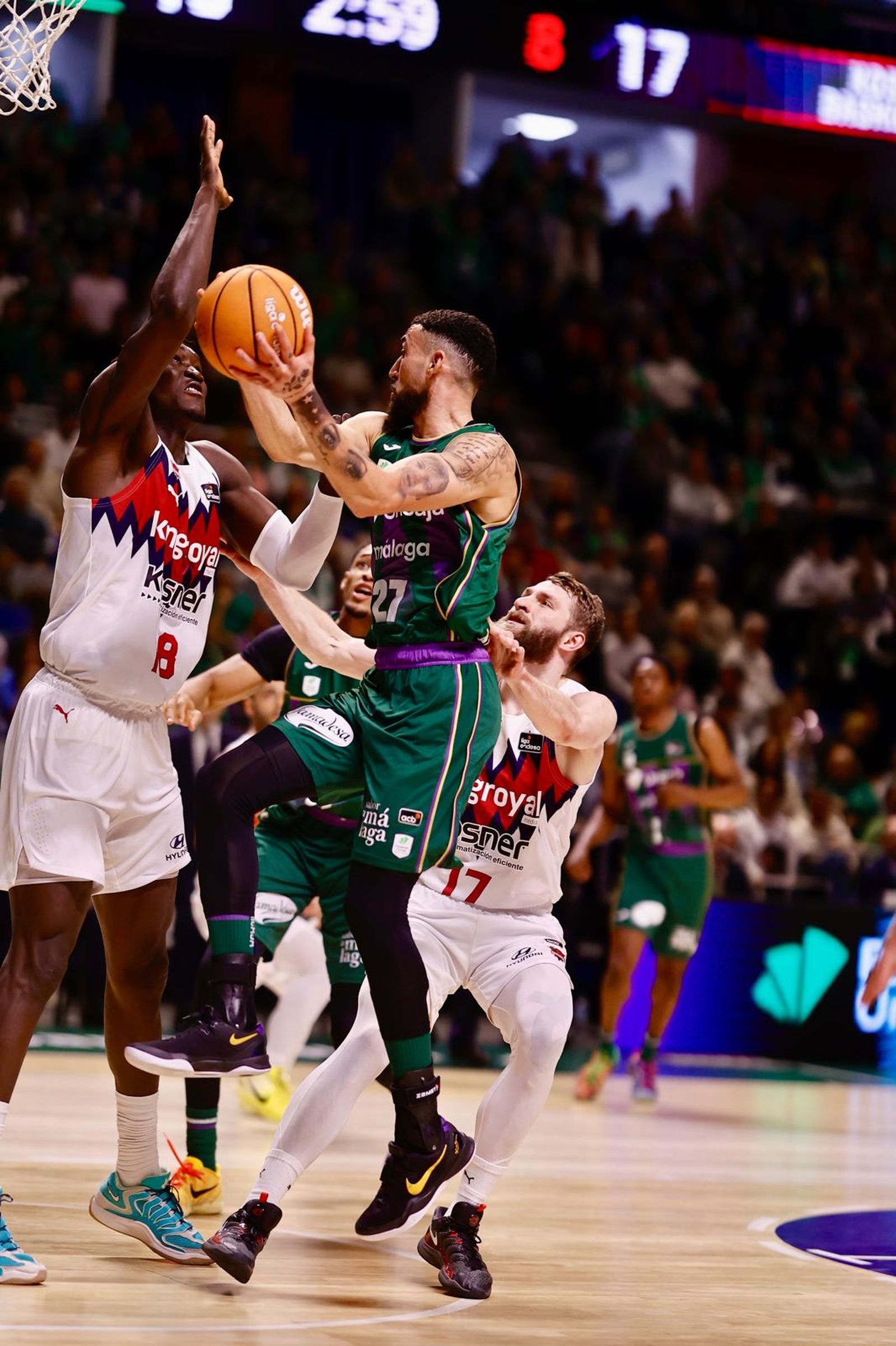 Las fotos del Unicaja - Baskonia