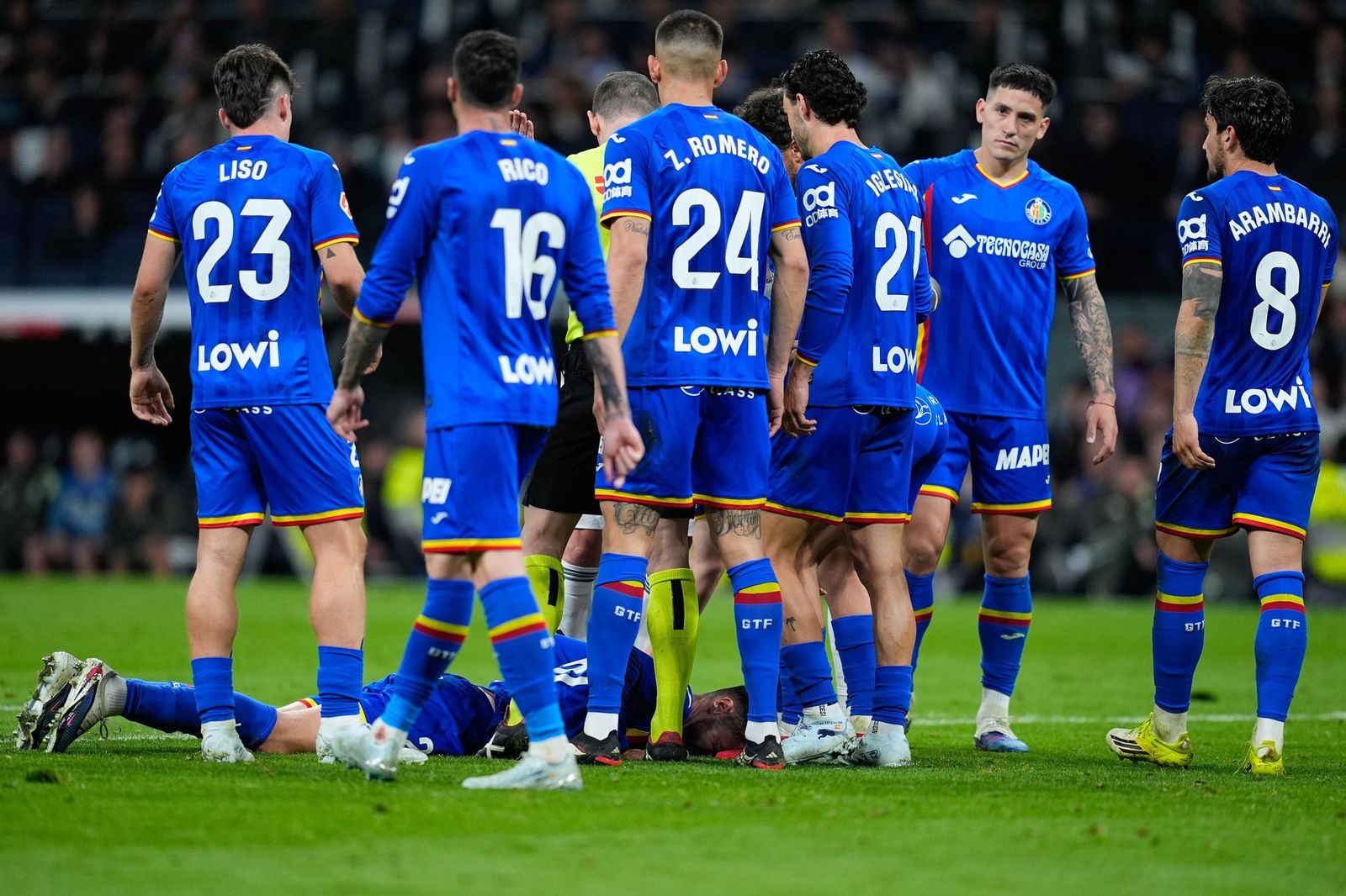 Las fotos de la derrota del Real Madrid contra el Getafe