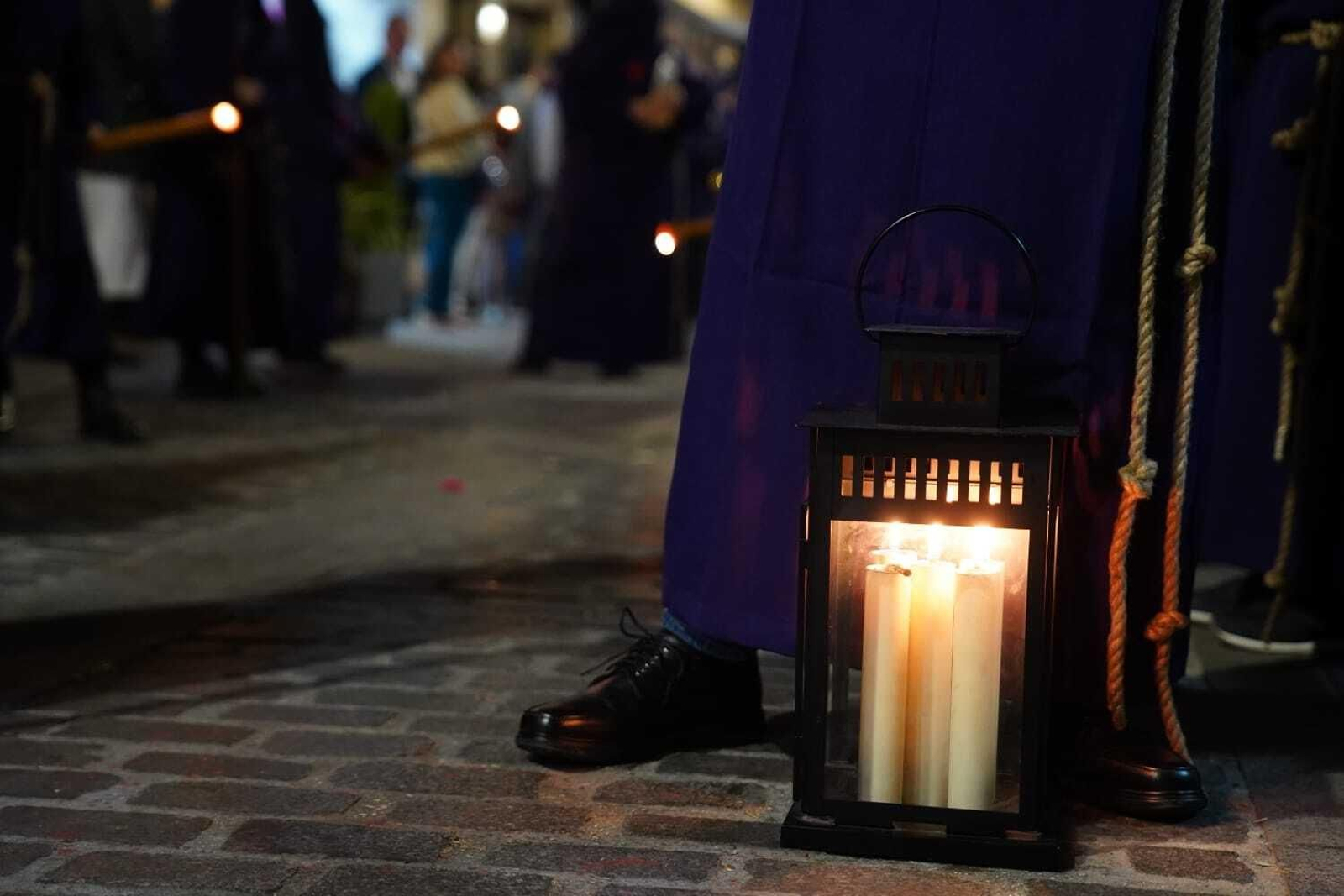 Las mejores imágenes de la tarde del Jueves Santo de Lucena: Santa Fe, Columna, Caído y Sangre