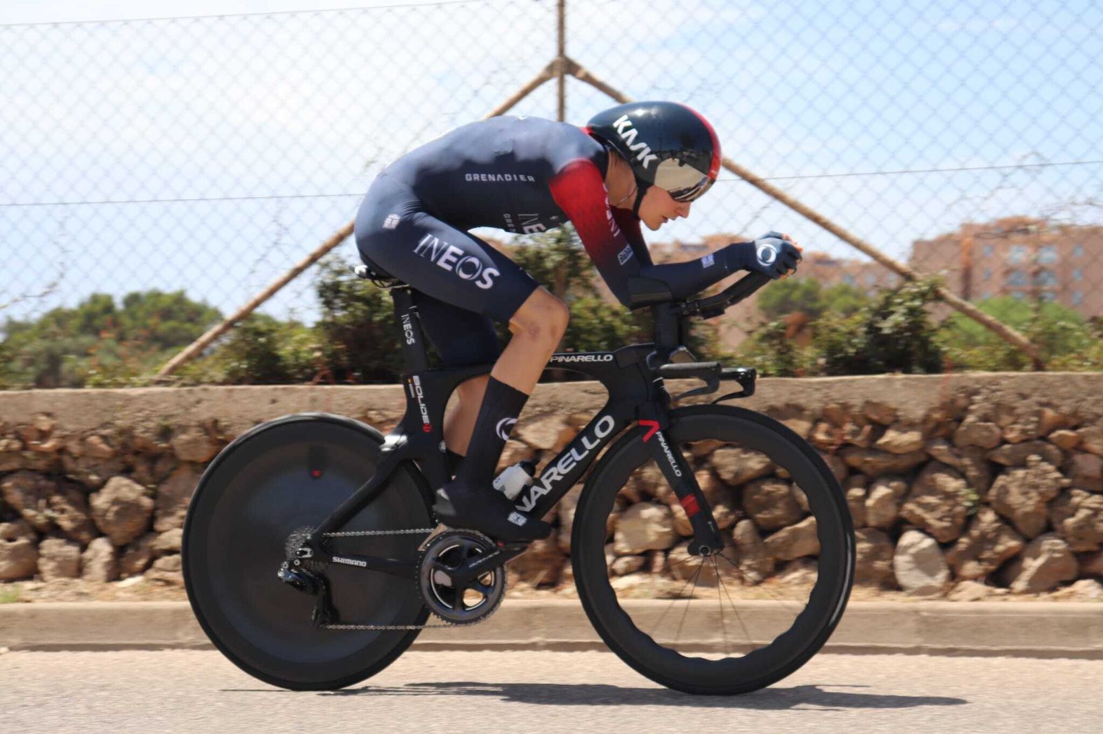 Carlos Rodríguez terminó cuarto en la contrarreloj individual.