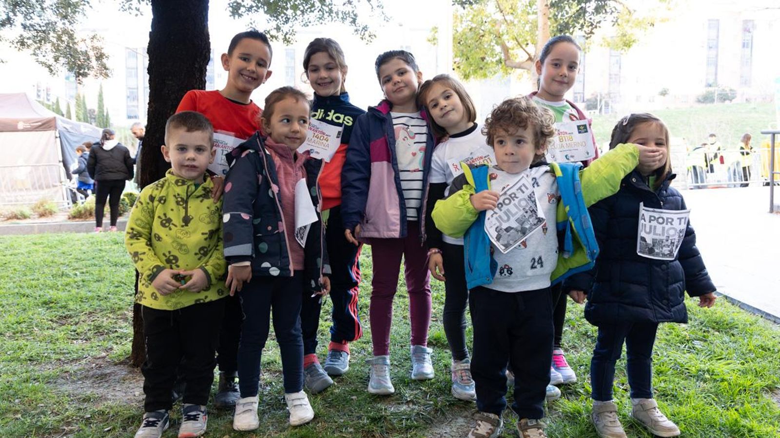 En imágenes: Los niños y niñas de los colegios de Jaén, protagonistas de la San Antón Escolar